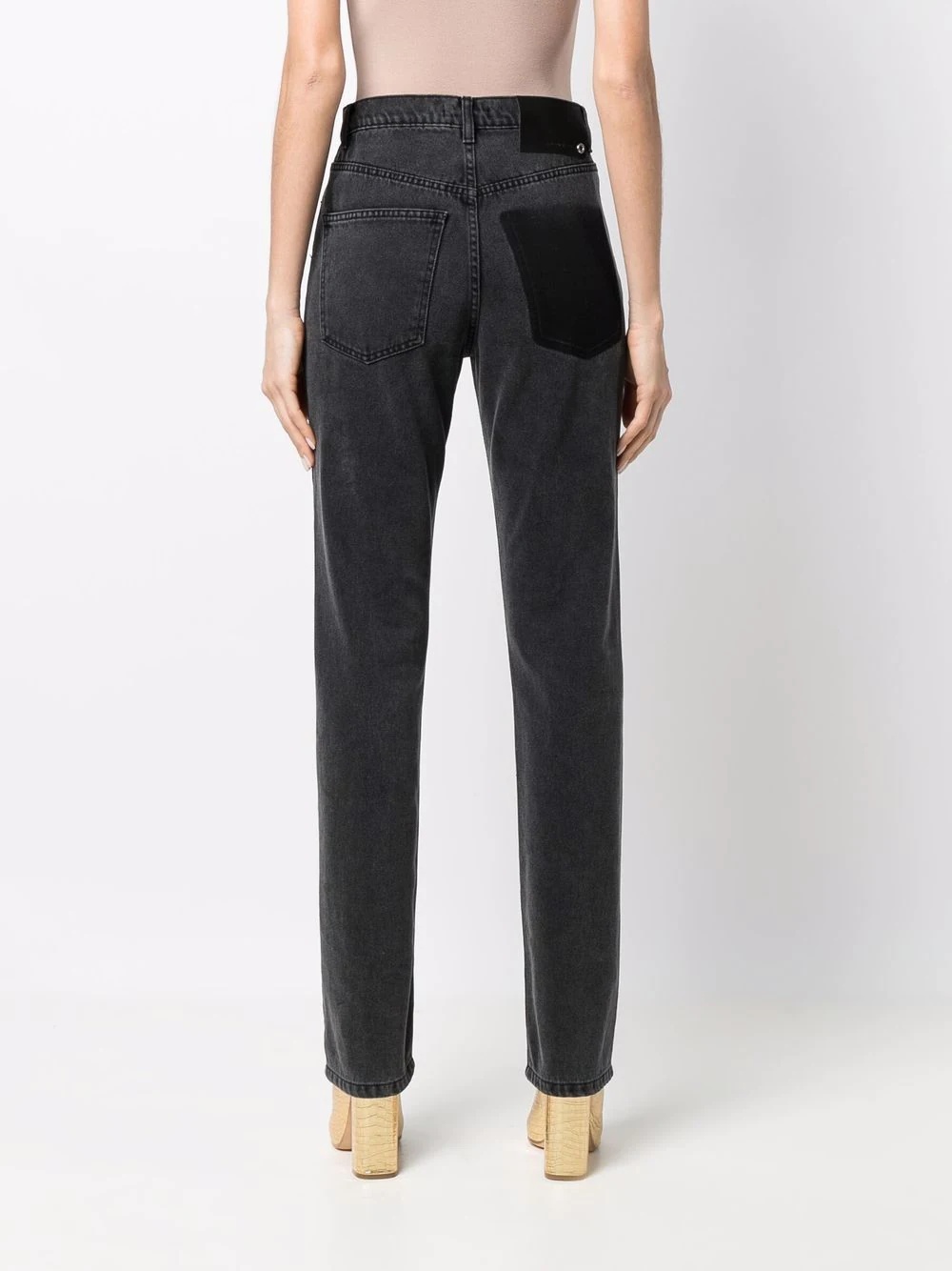 straight-leg trousers - 4