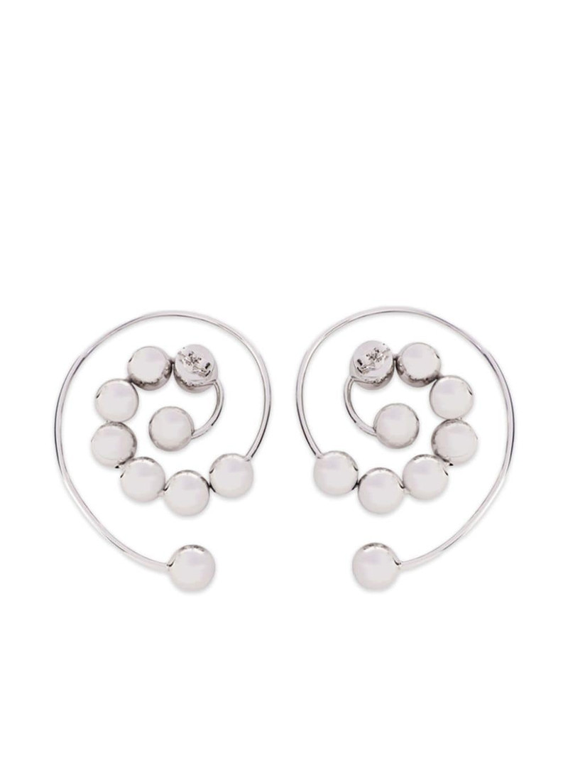 Jean Paul Gaultier spiral earrings outlook