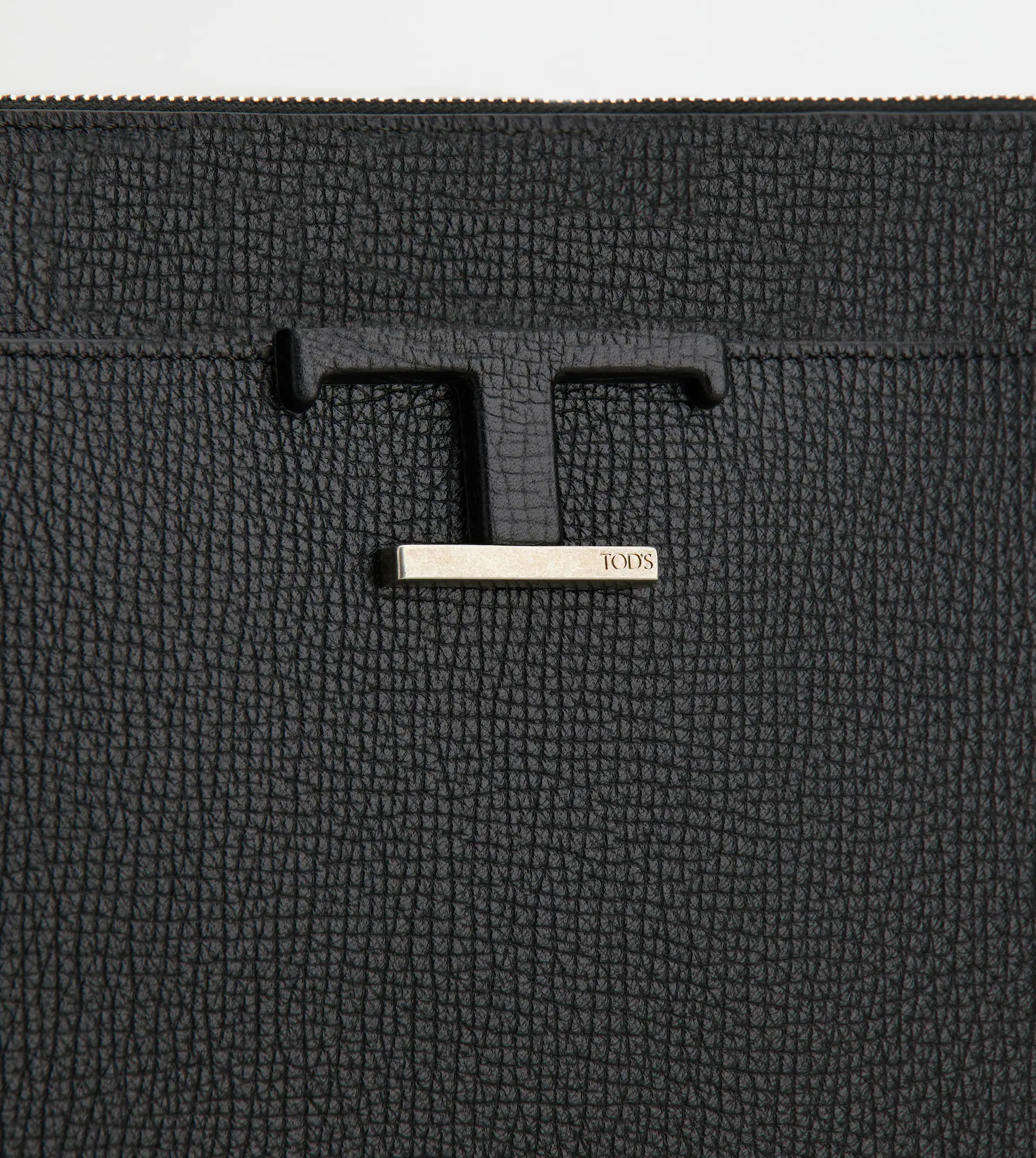 TIMELESS ENVELOPE IN LEATHER MINI - BLACK - 4