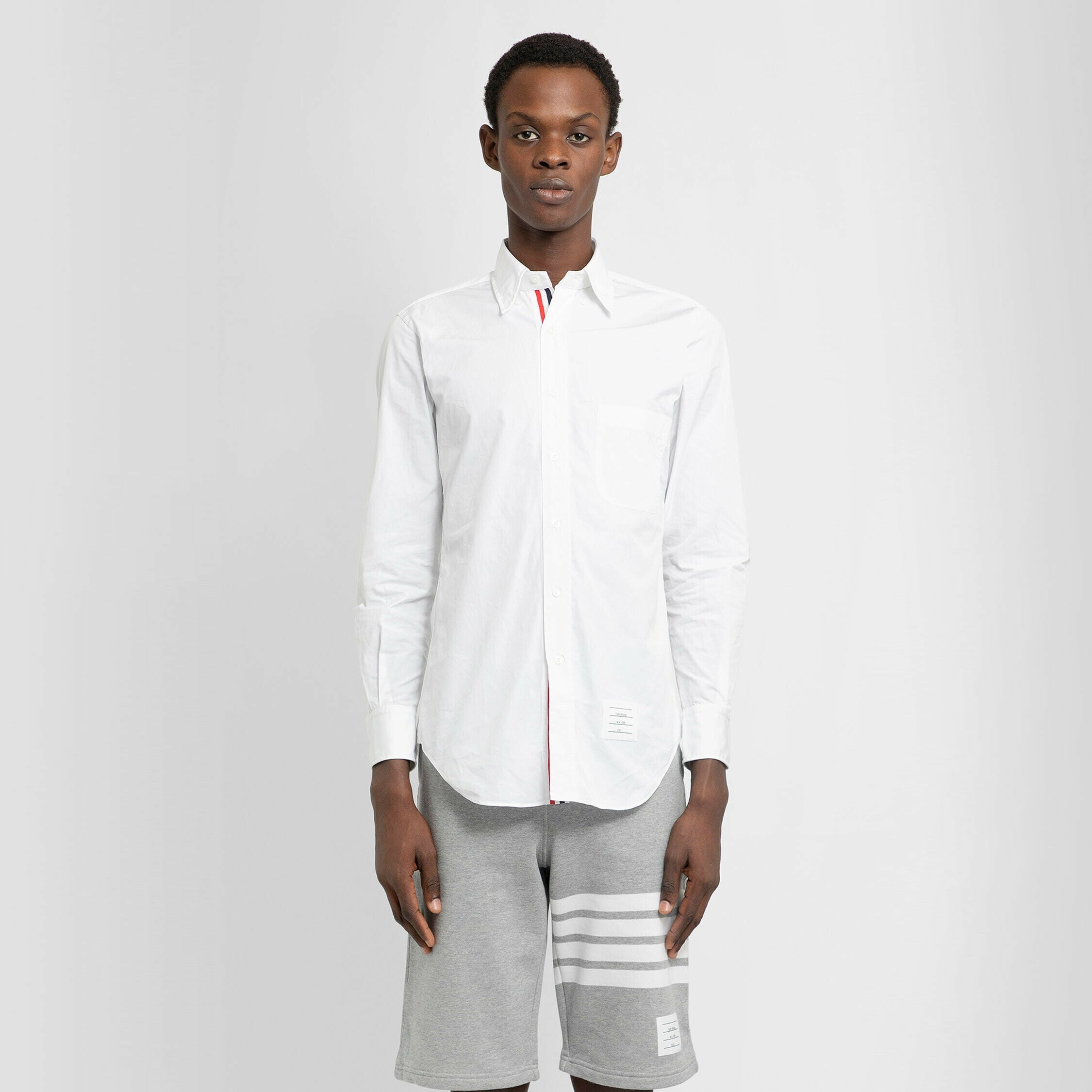 THOM BROWNE MAN WHITE SHIRTS - 5