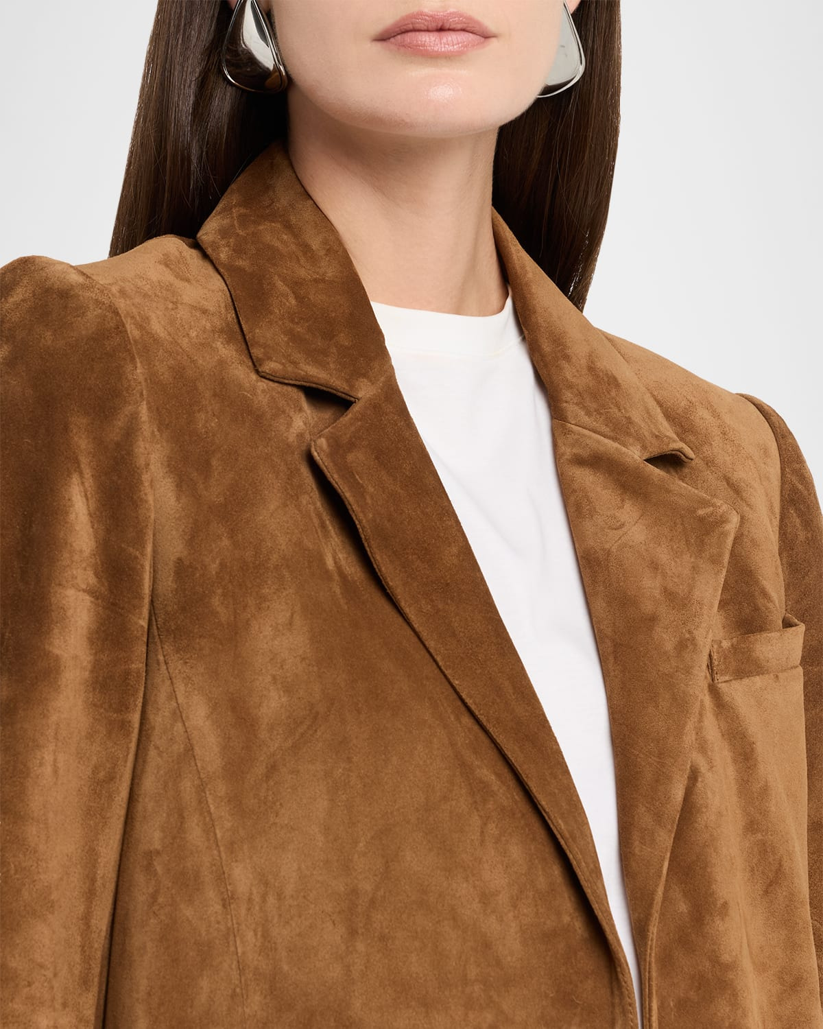 Easy Suede Car Coat - 5