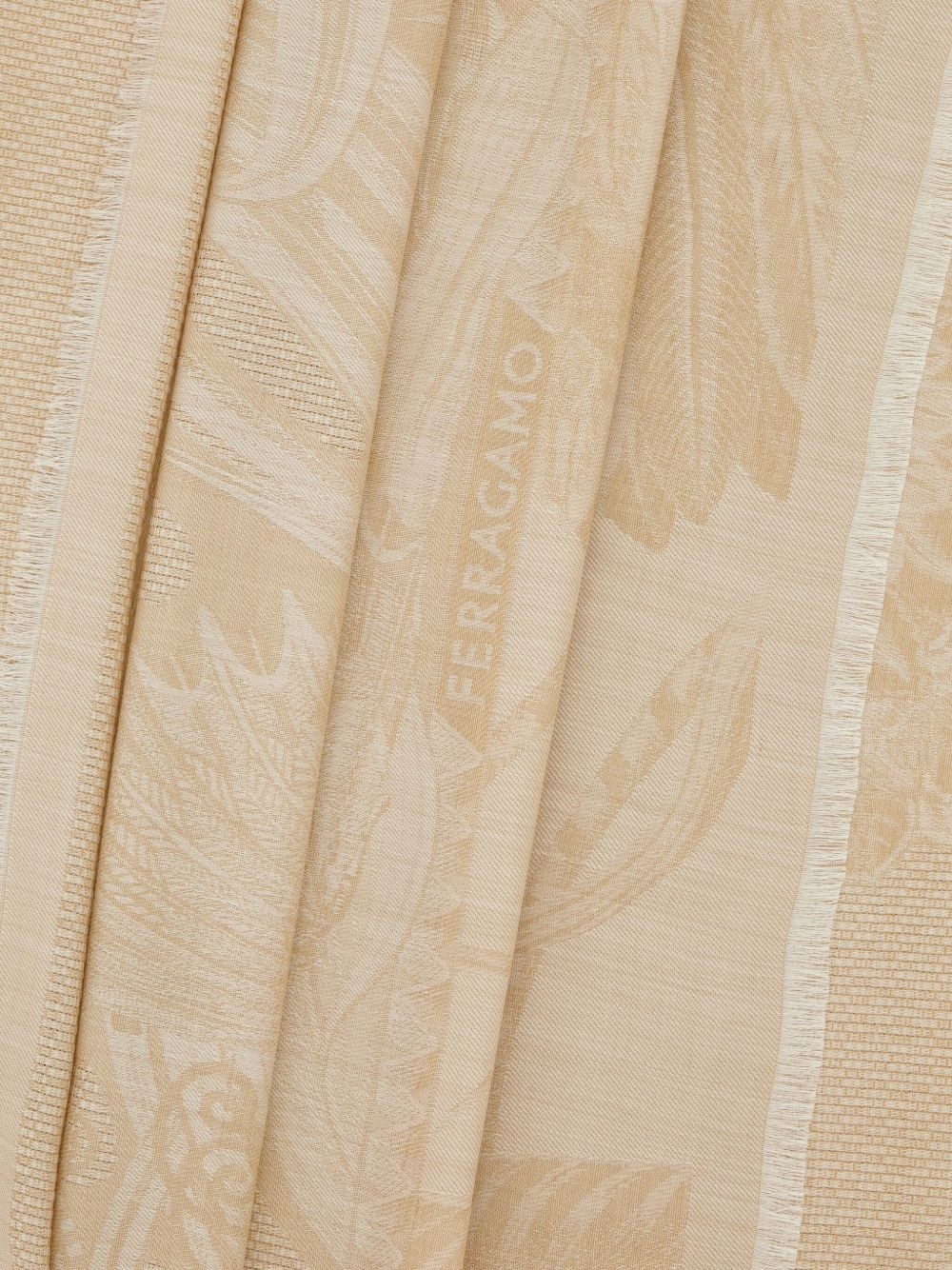 jacquard square scarf - 3