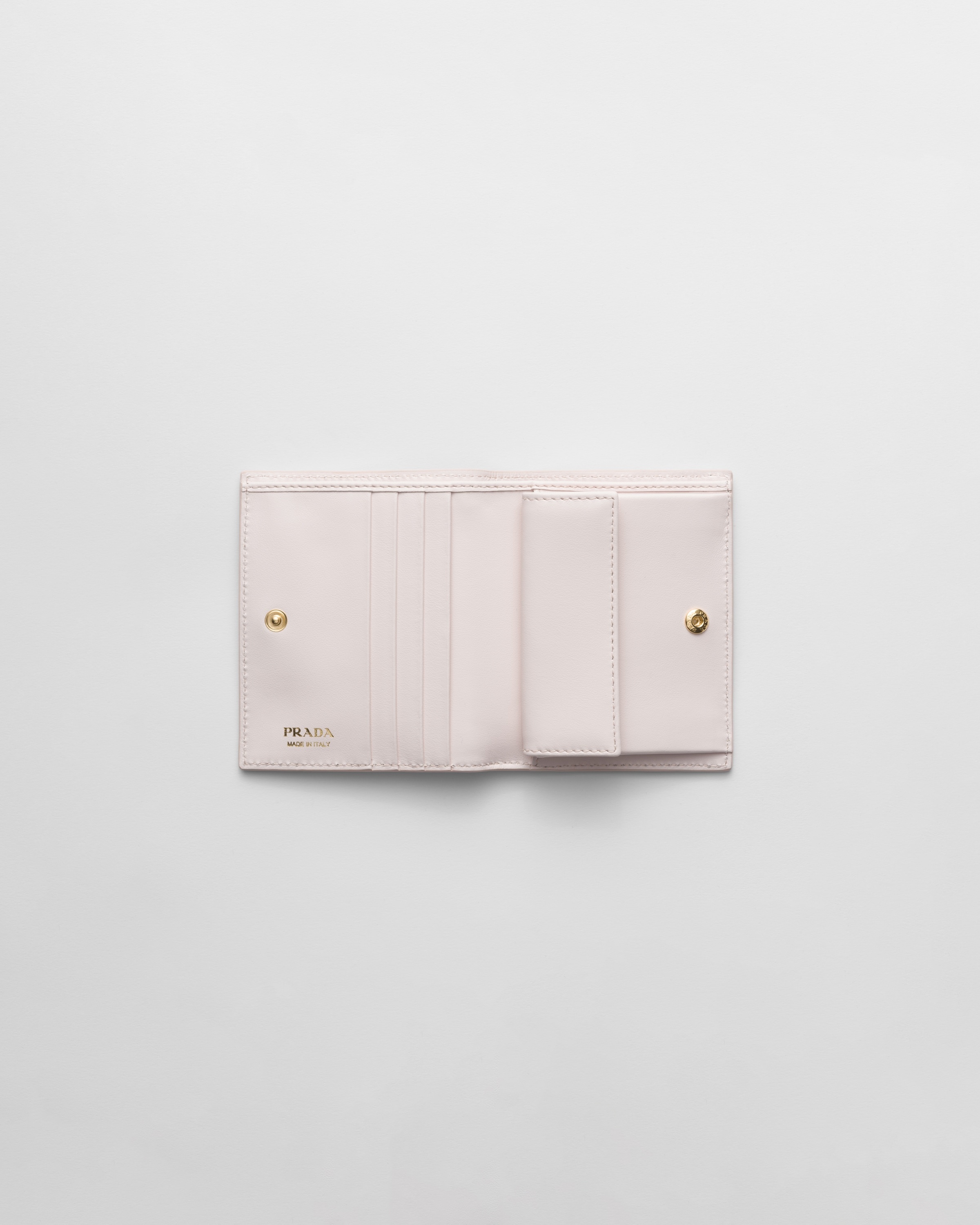 Small printed Saffiano leather wallet - 2