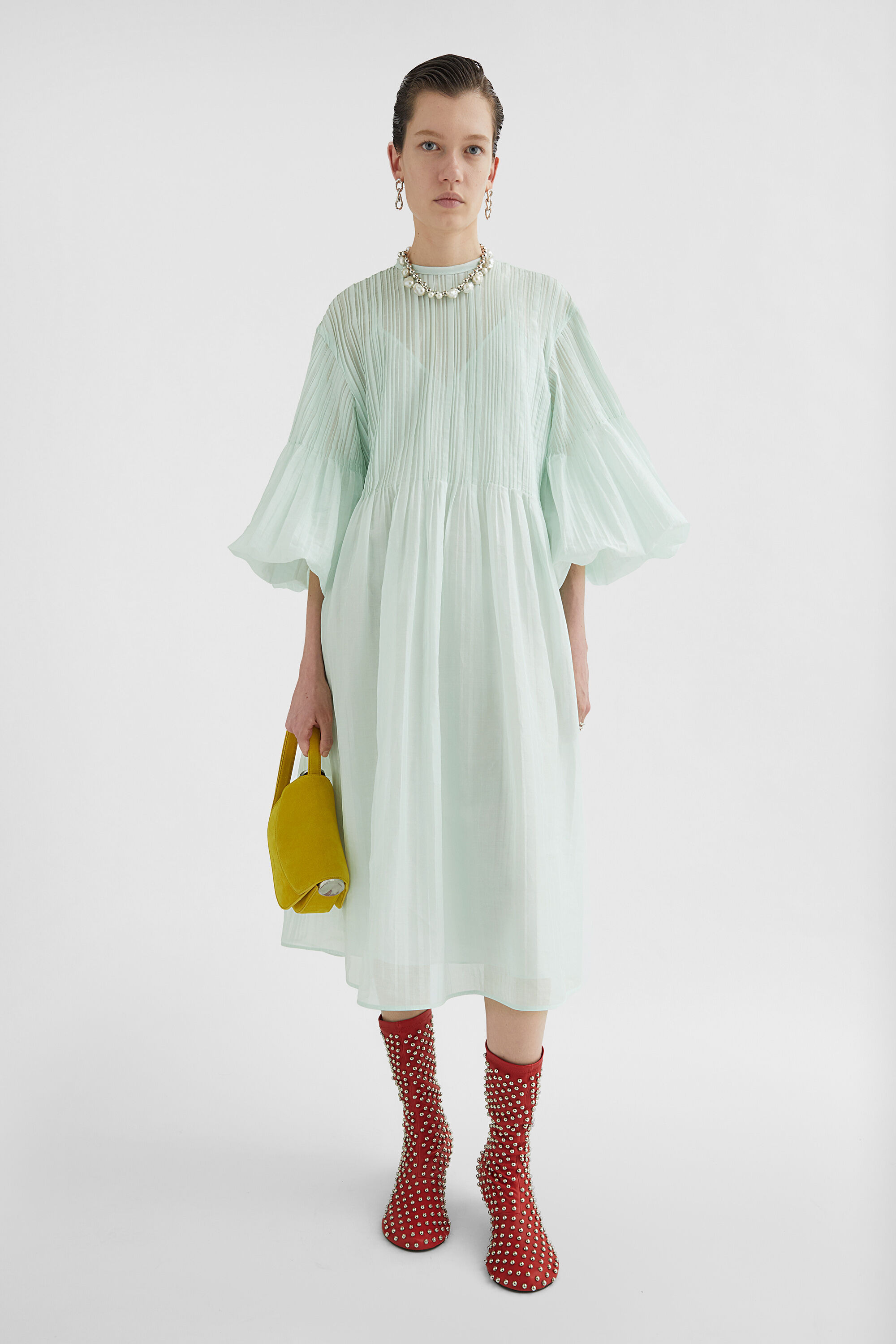 Pleated Dress - 2