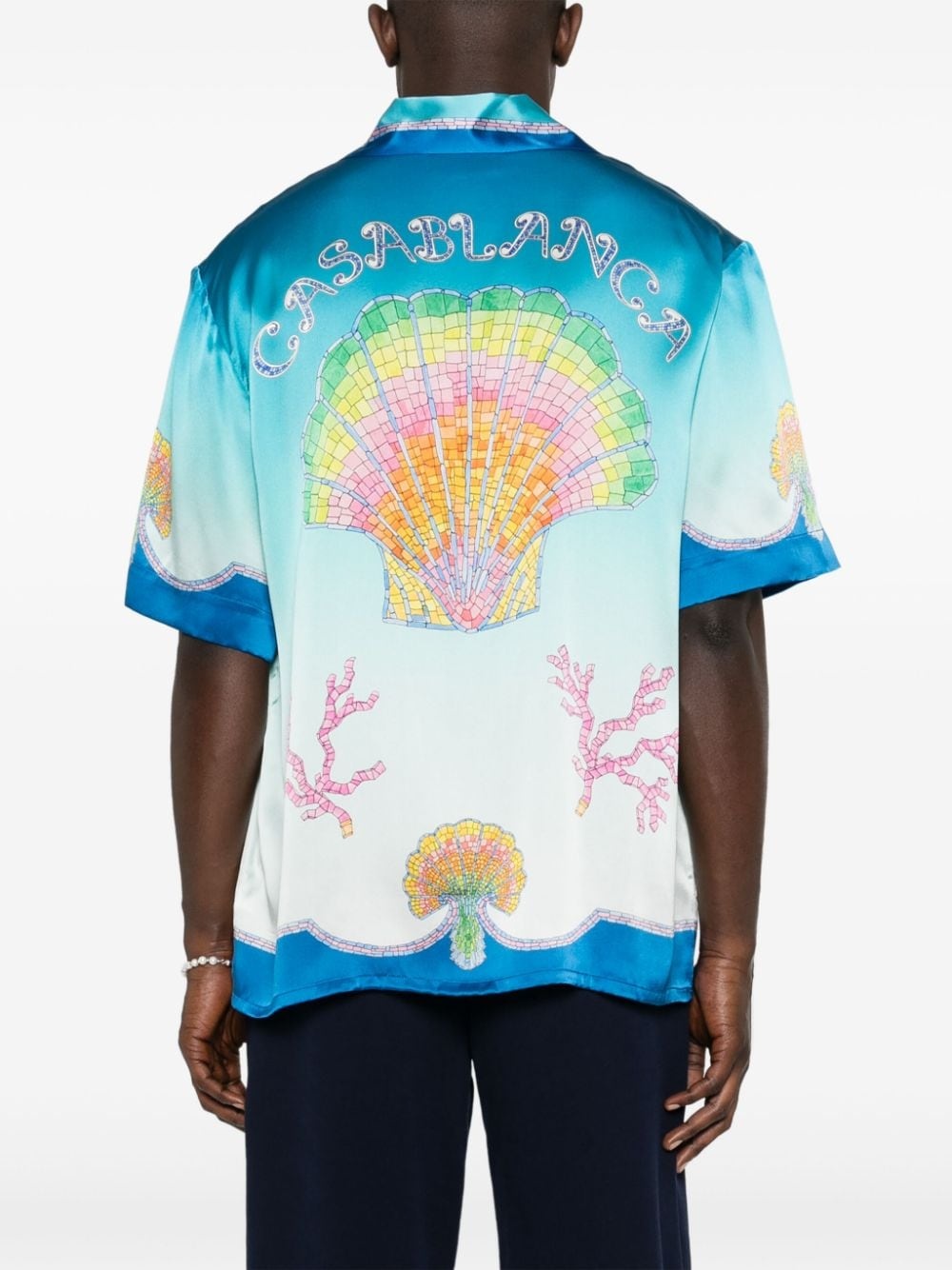 Coquillage Coloré silk shirt - 4