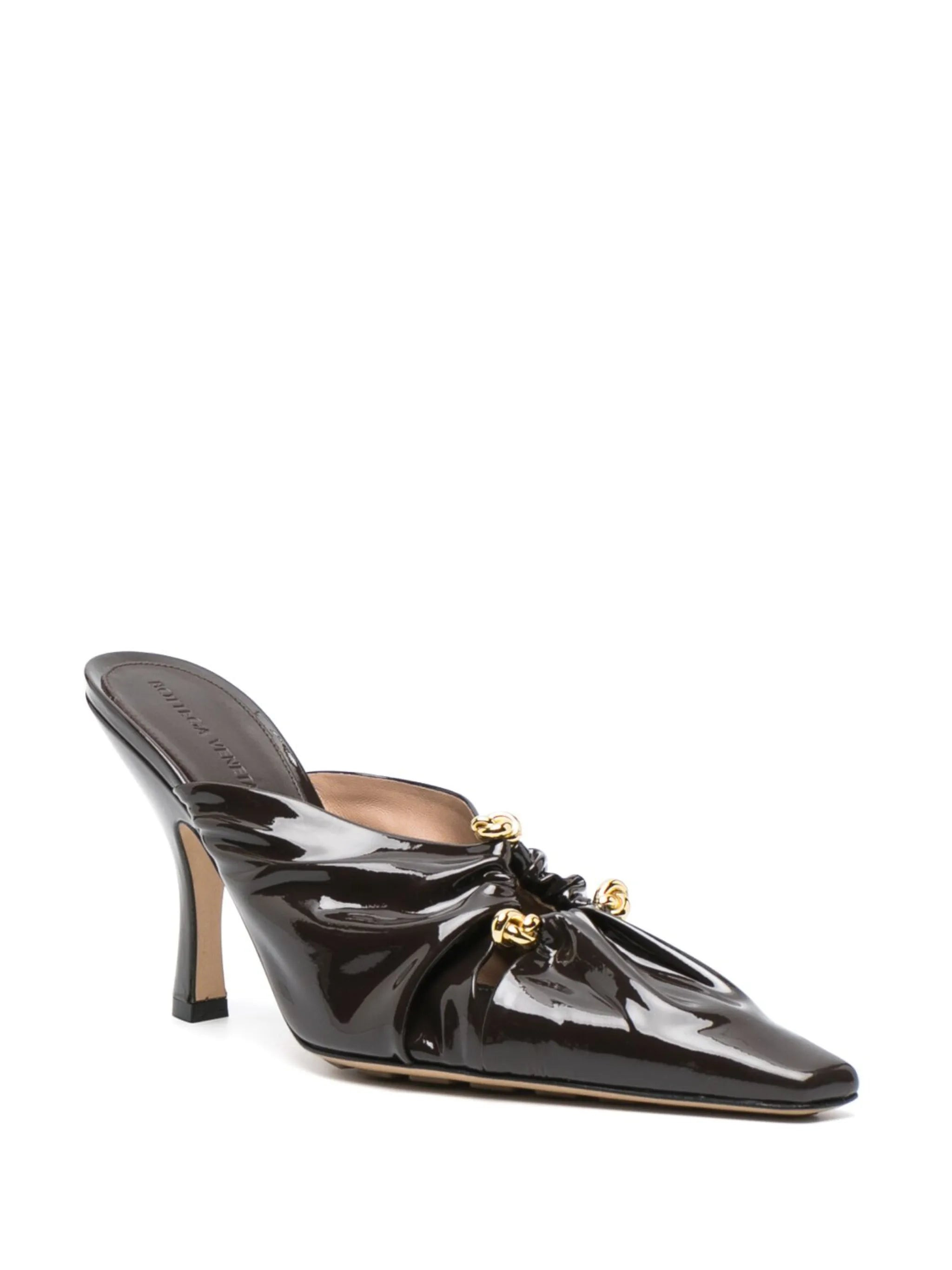 Bunnie leather mules - 2