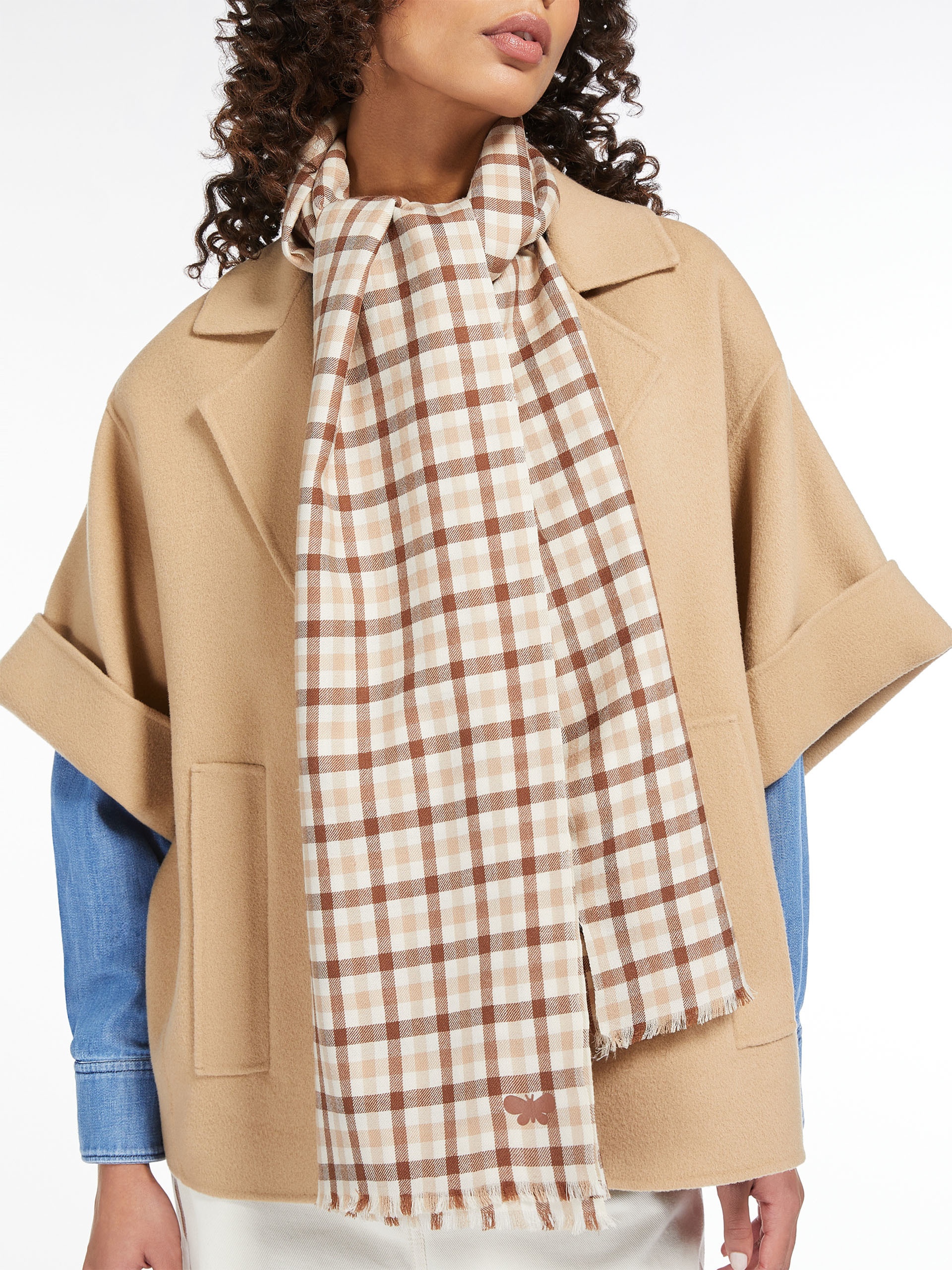 DIDA Patterned wool stole - 4