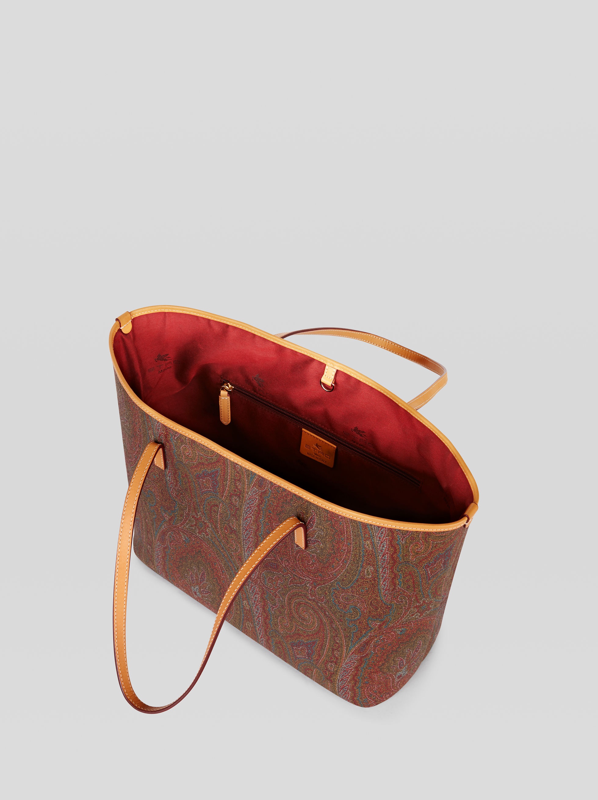 MEDIUM PAISLEY SHOPPING BAG - 6