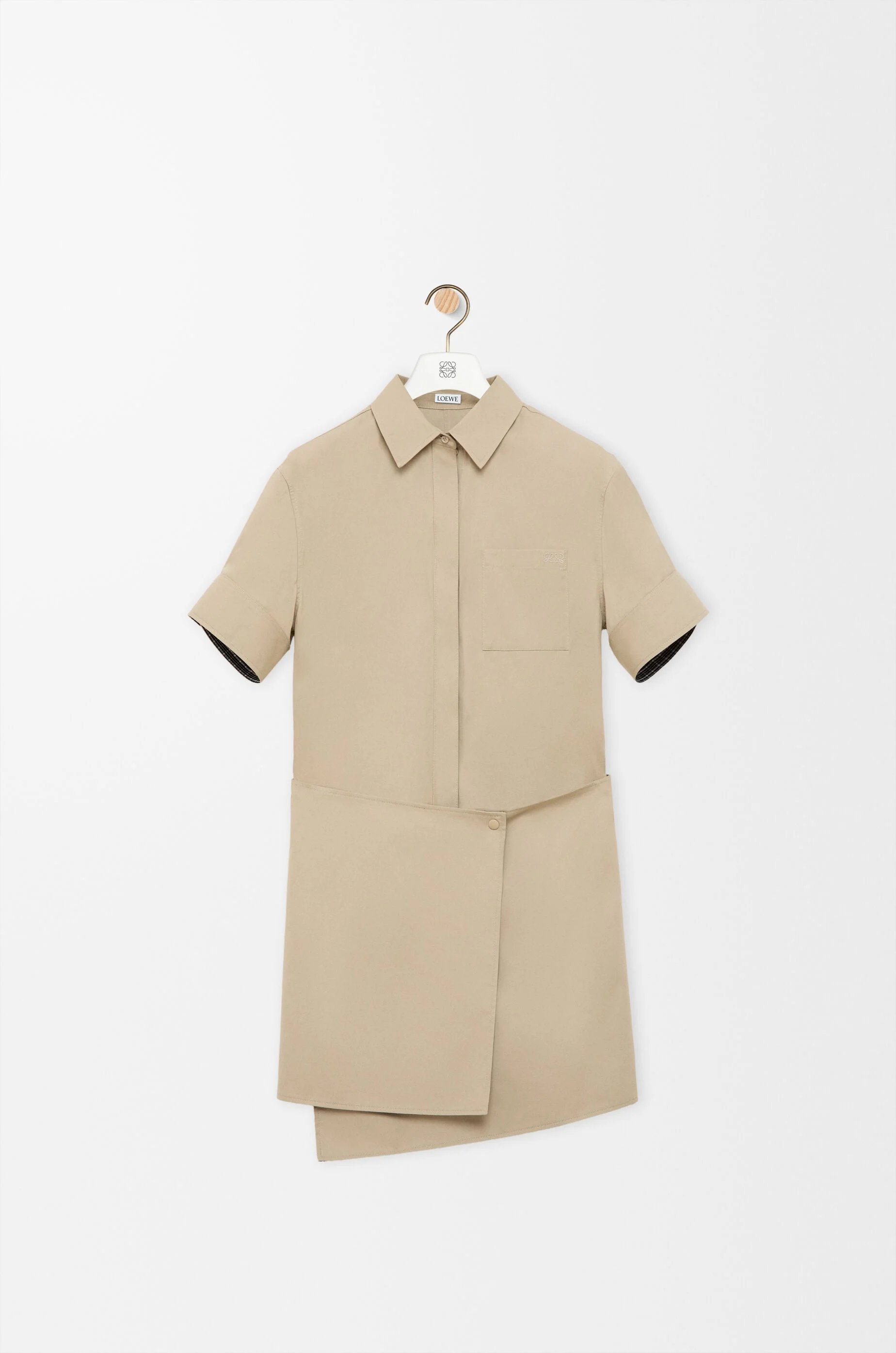 Dress in cotton and silk - 1