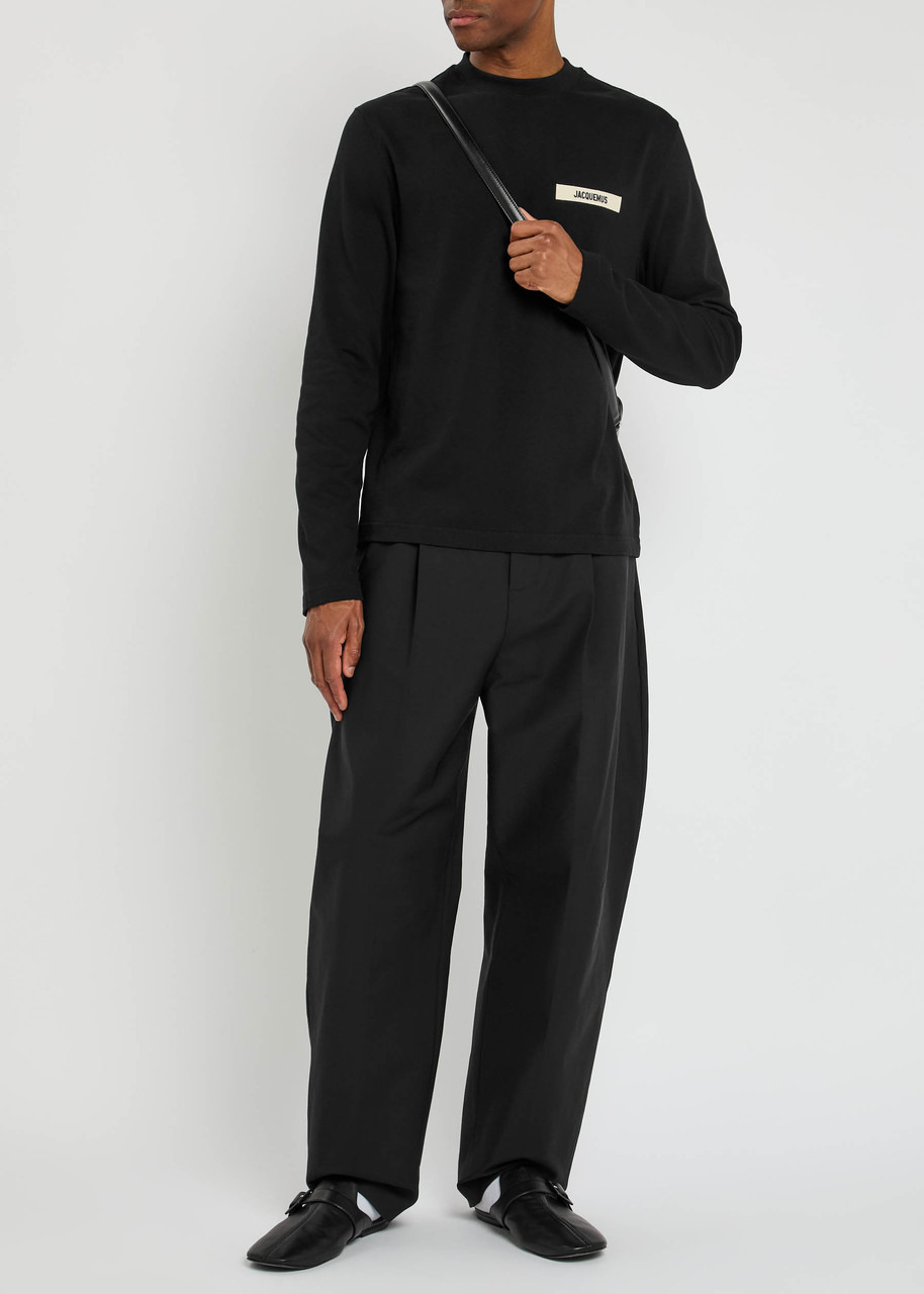 Jacquemus Le T-shirt Gros Grain Cotton T-shirt - 4