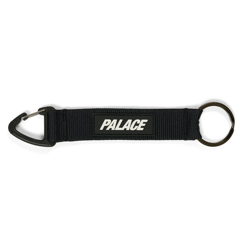 TRIANGLE WEBBING KEYRING BLACK 1