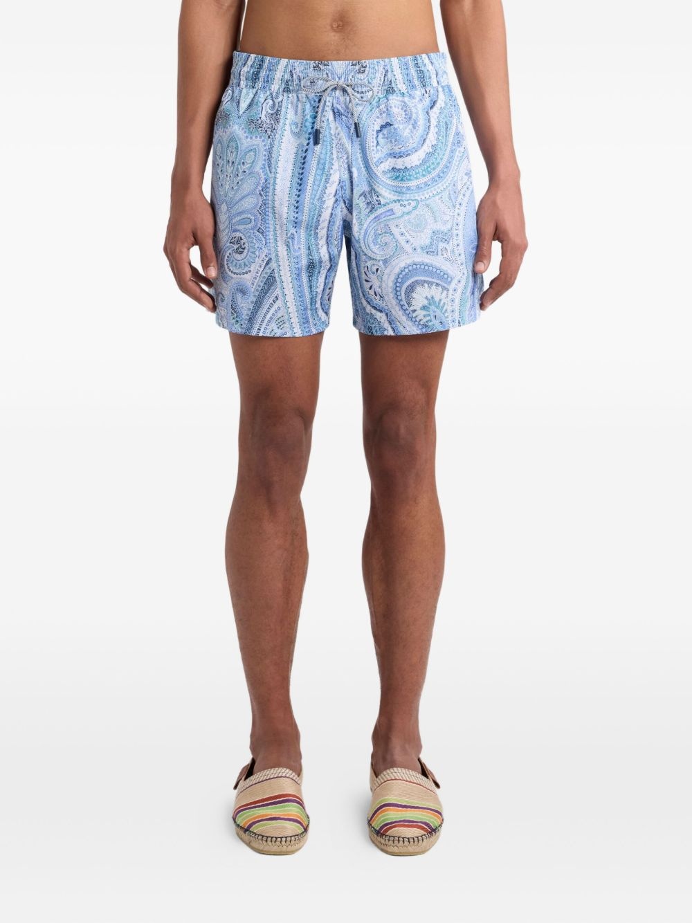 floral-print swim shorts - 3