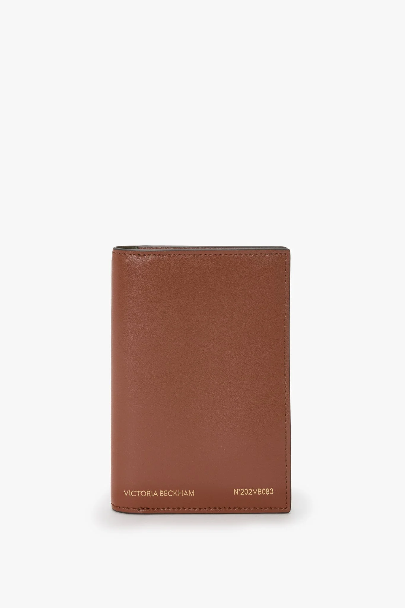 Passport Holder In Tan Smooth Leather - 1