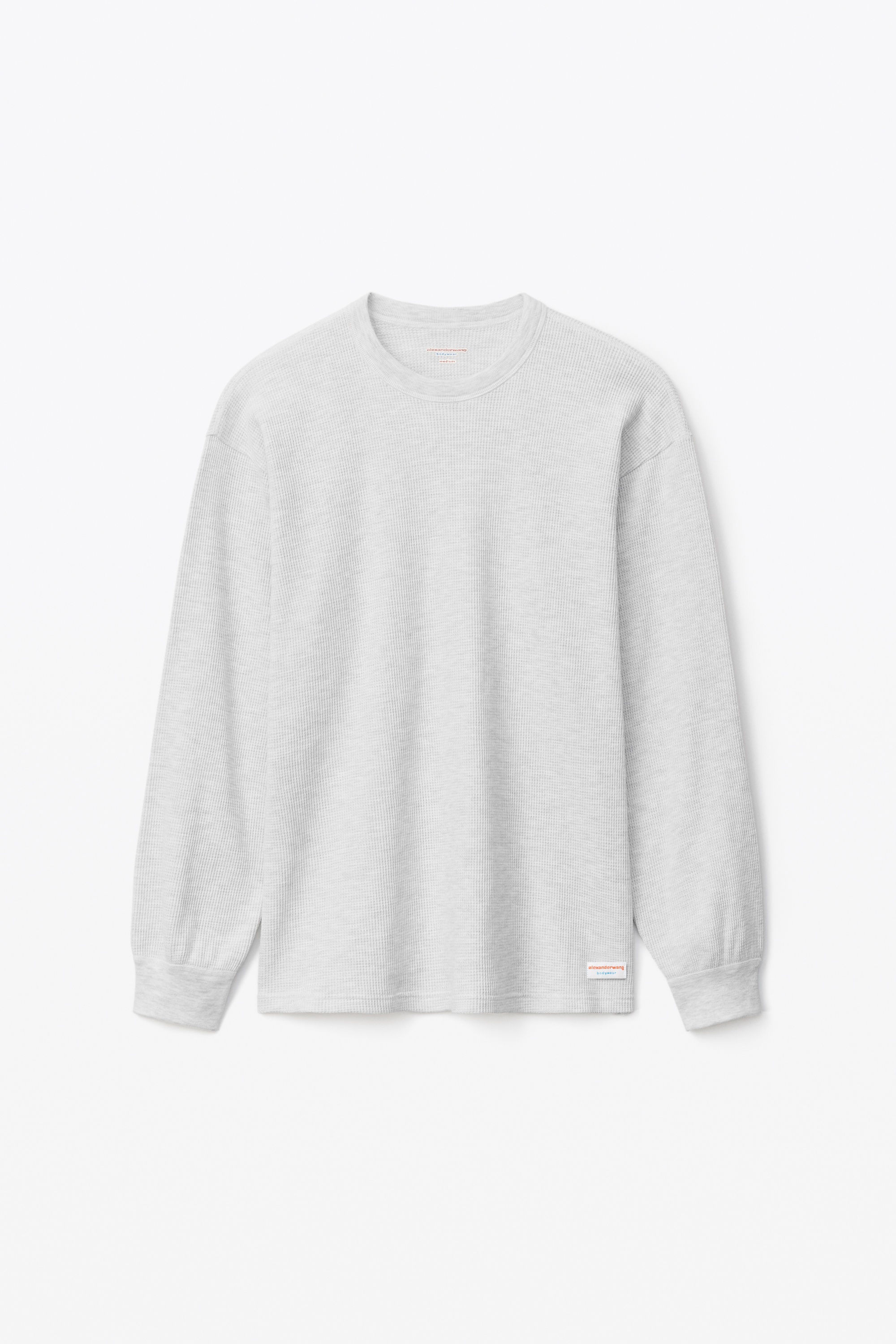 UNISEX LONG SLEEVE IN COTTON WAFFLE THERMAL - 1