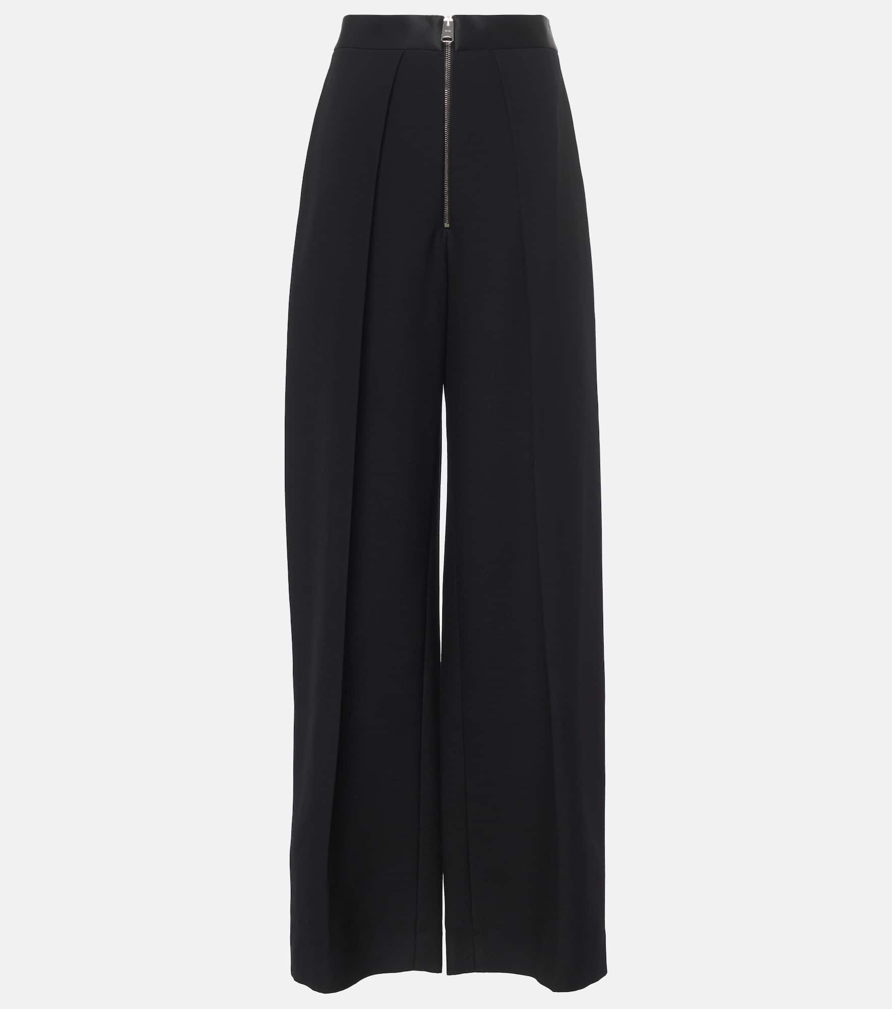 Marine wide-leg pants - 1