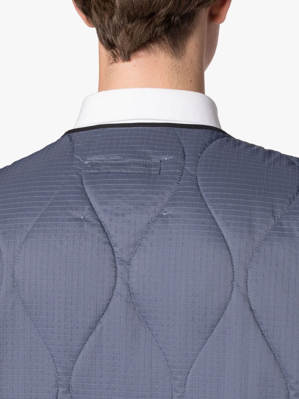 GENERAL NAVY NYLON GILET - 6