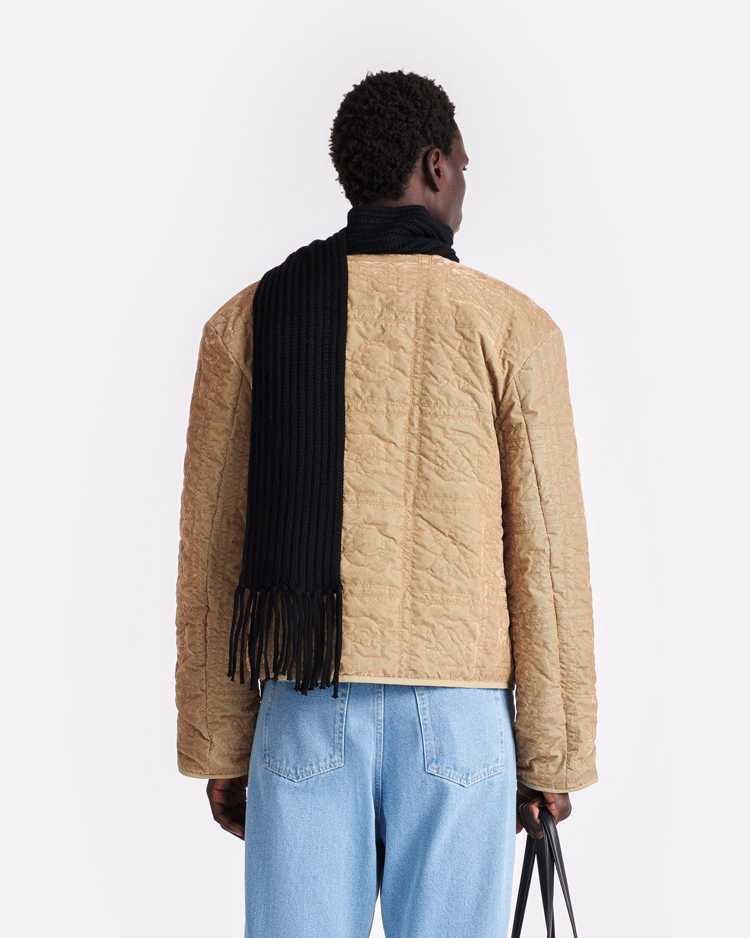 Quilted Tech-Velvet Jacket - 5