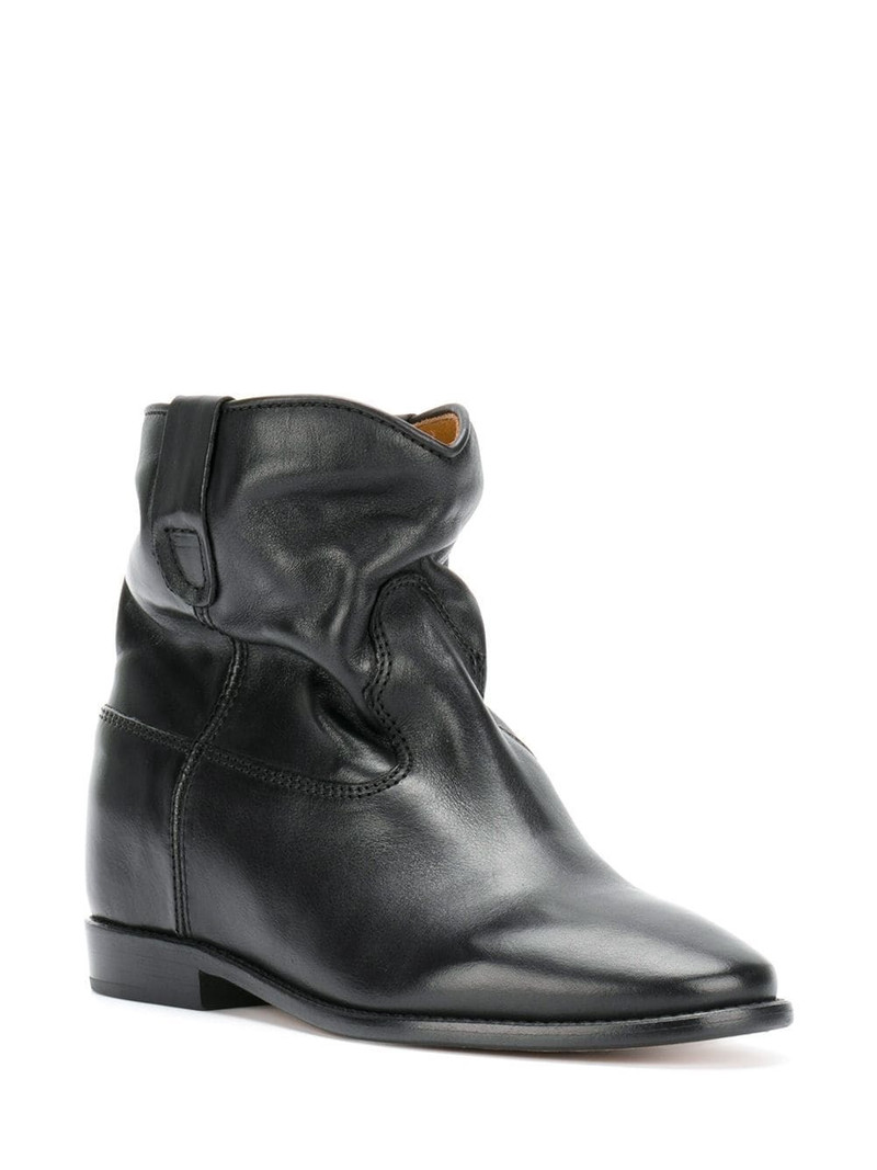 Isabel Marant Leather ankle boots outlook
