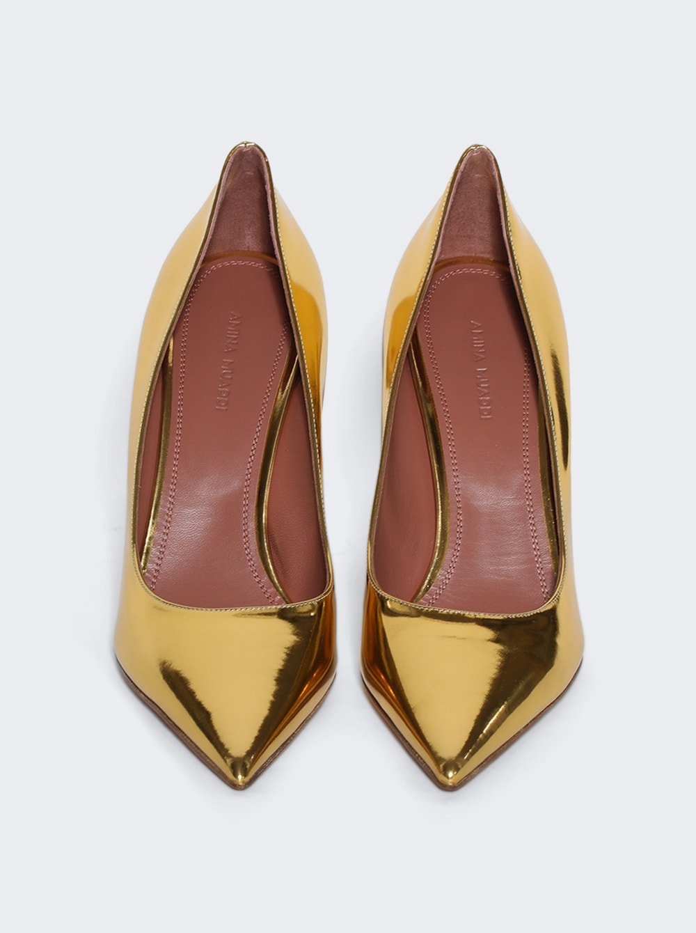 Ami Pumps Mirror Gold - 5