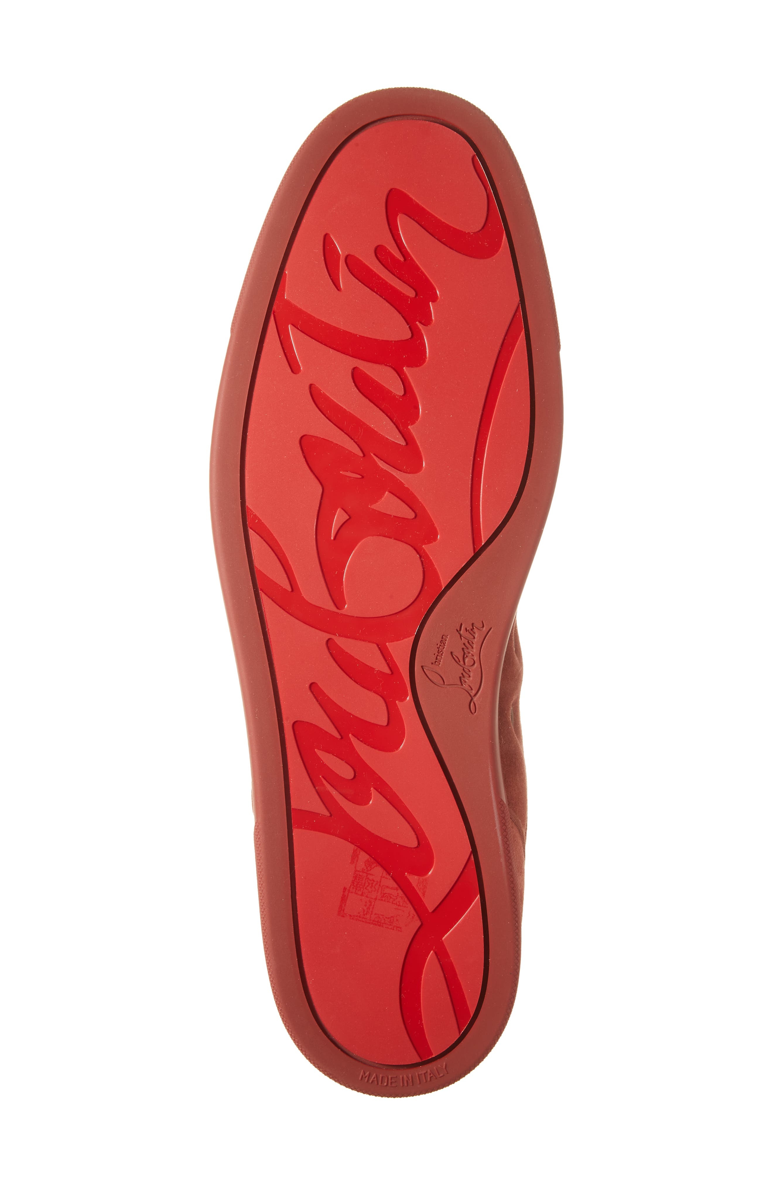 Christian Louboutin Louis Junior Sneaker in 7051-Brownie at Nordstrom - 6