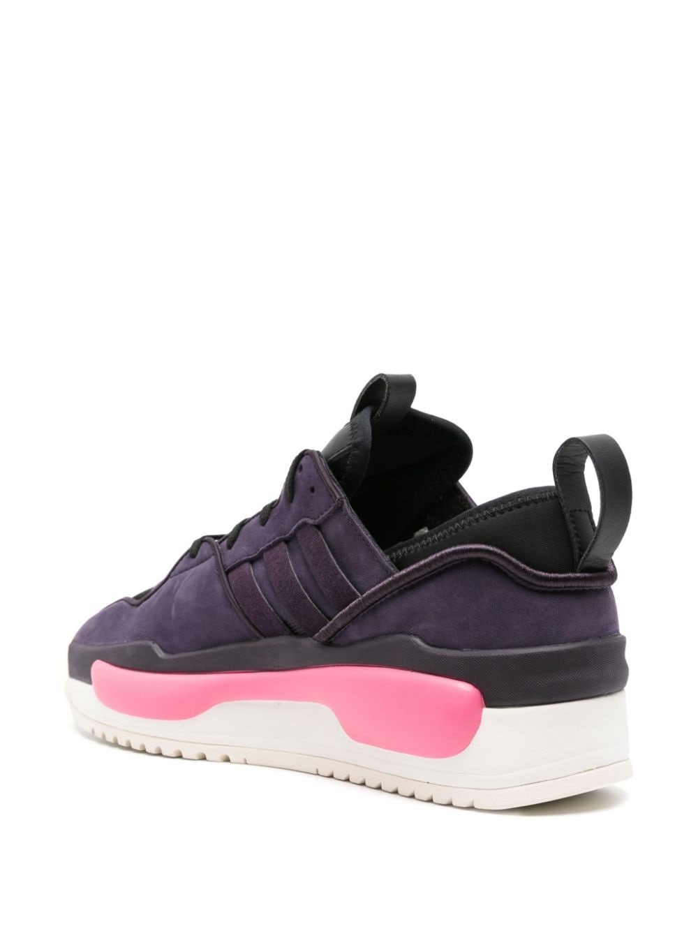 Rivalry sude-panelled sneakers - 3