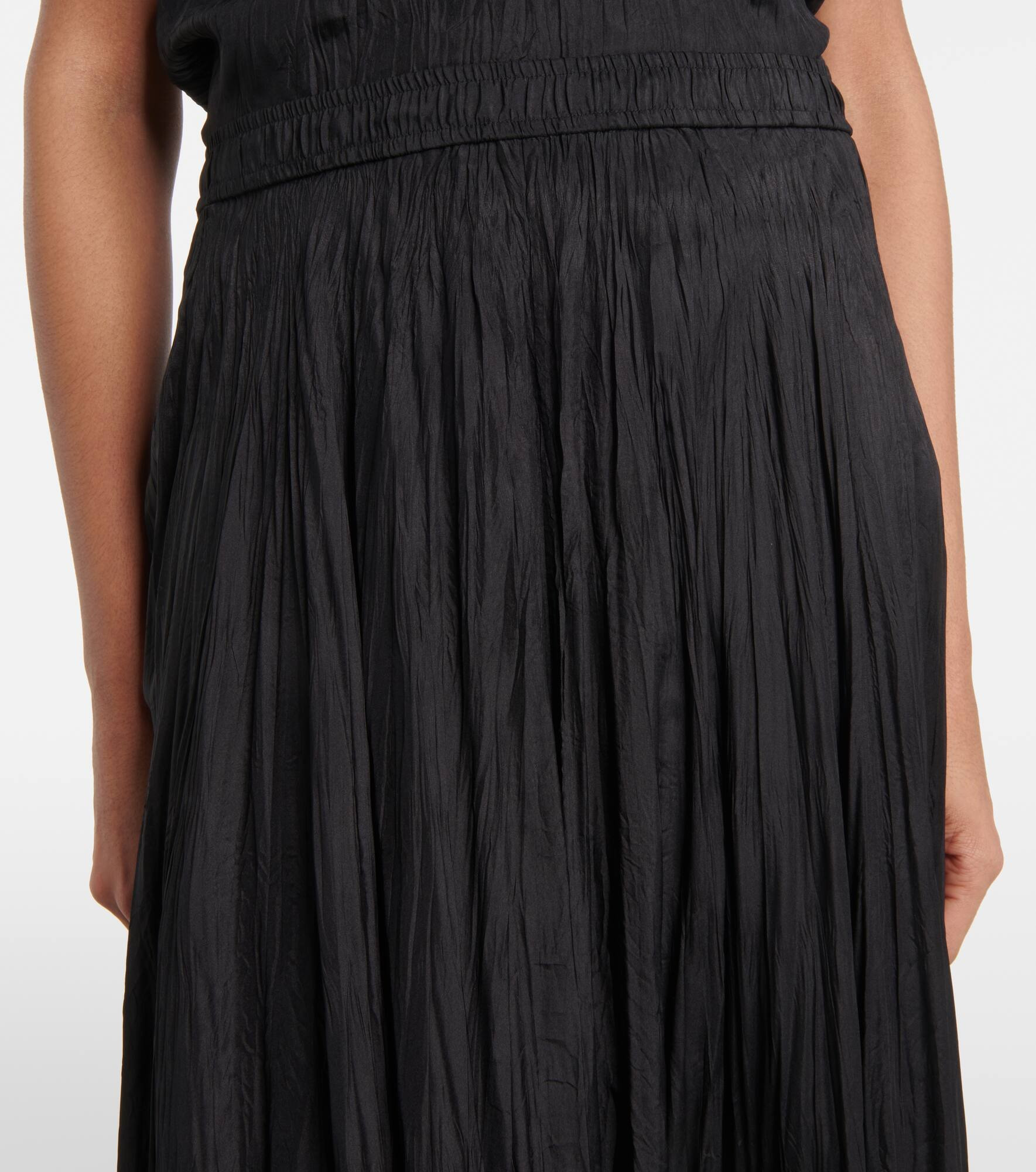 Sully silk midi skirt - 4