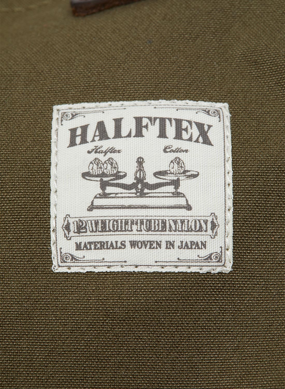 Bucket Bag Halftex Peat Label in Dark Green - 3