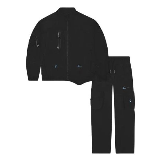 Nike x Off-White NRG Tracksuit Set Asia Sizing 'Black' DN1705-010 - 1