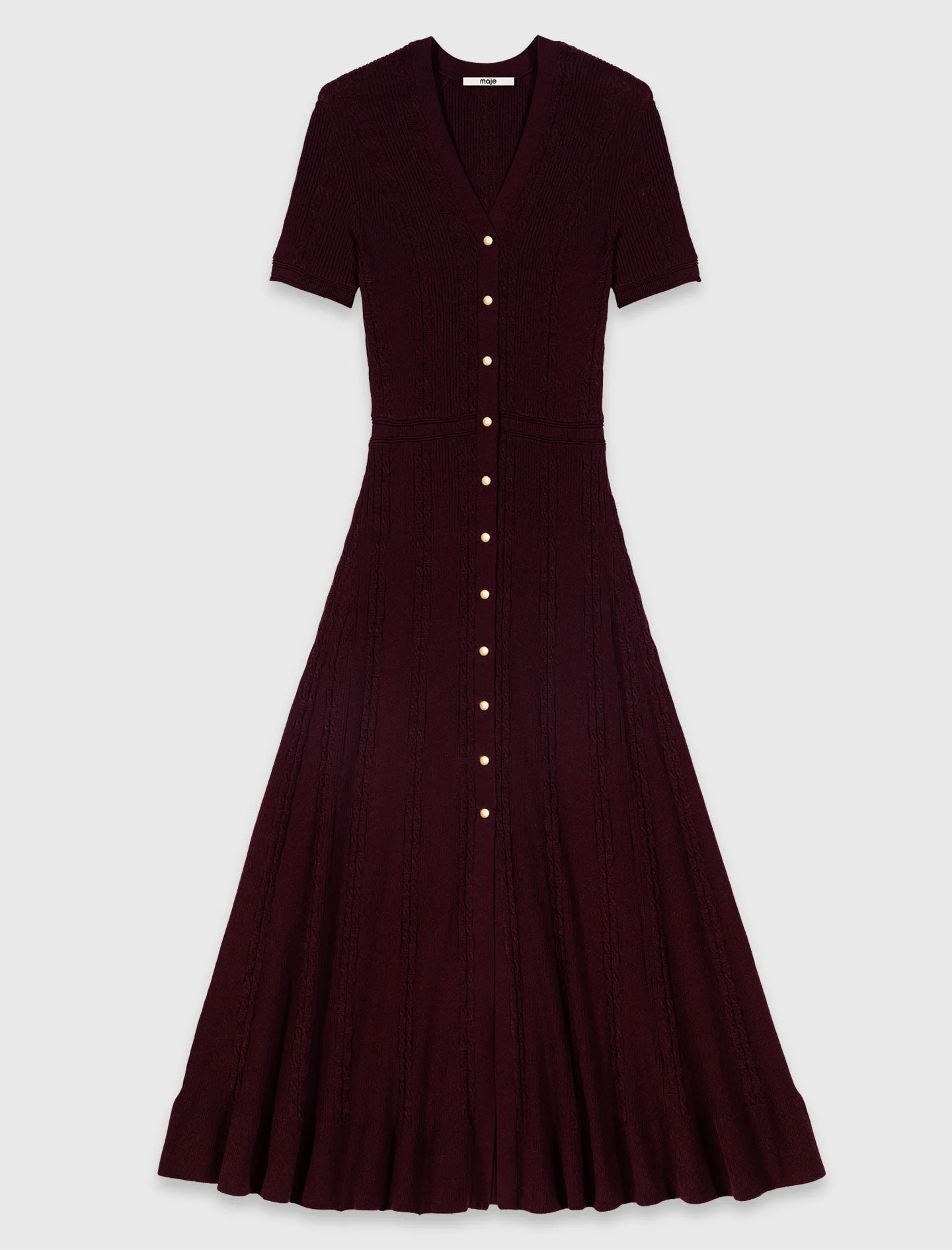 Knit maxi dress - 1
