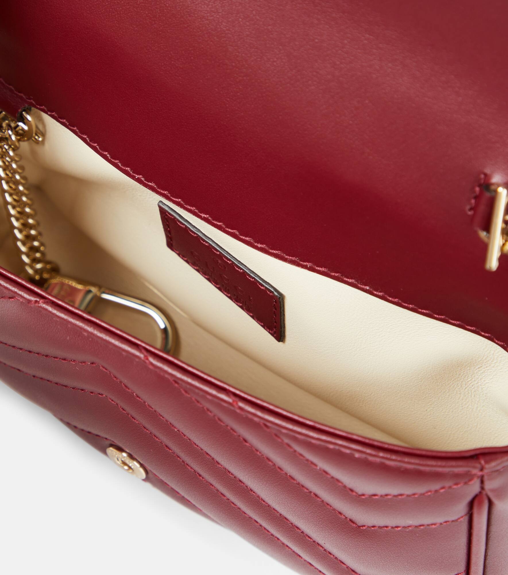 GG Marmont Super Mini leather shoulder bag - 3