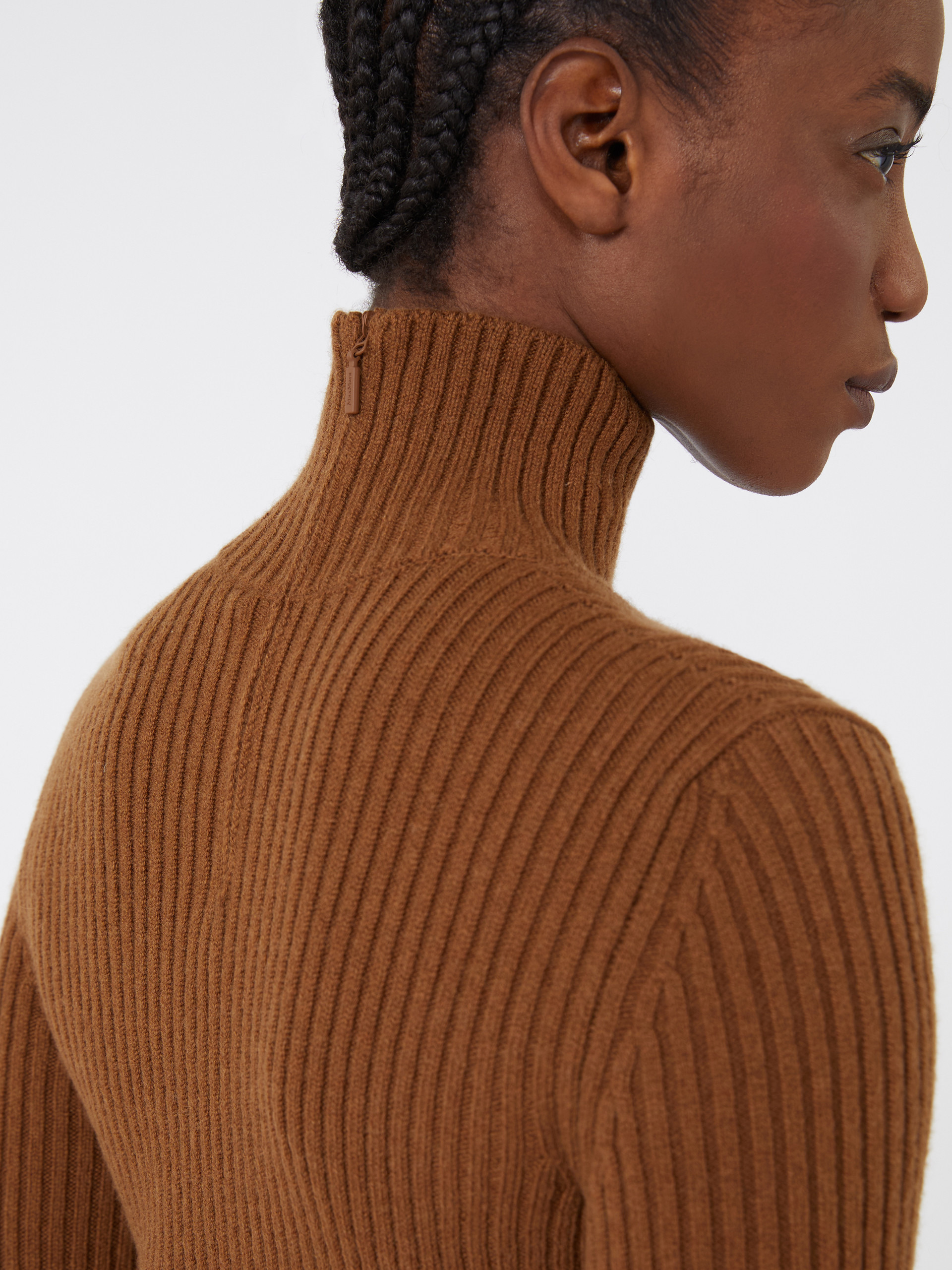 ARAL1234 Wool and cashmere ribbed turtleneck - 5