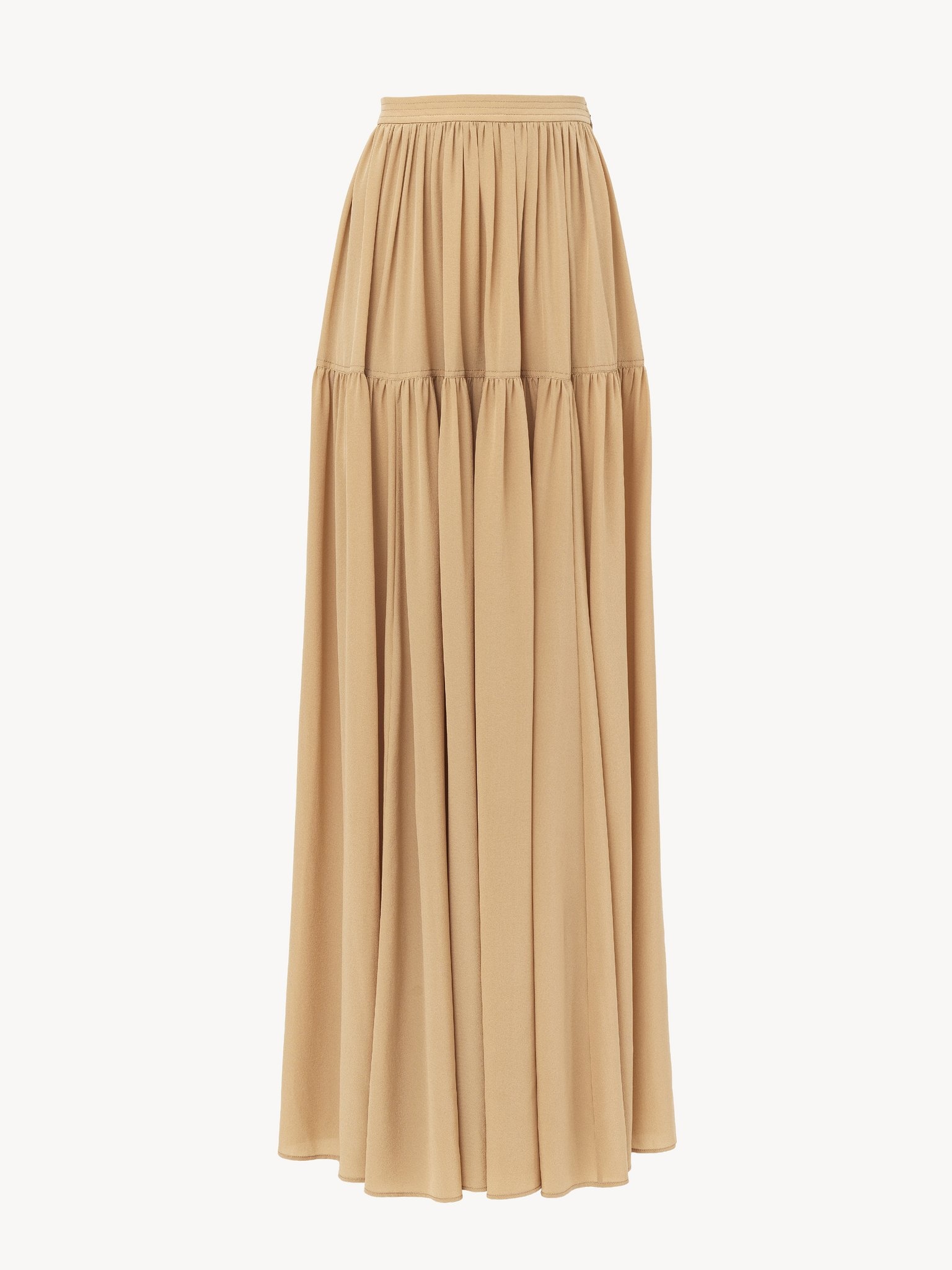 TIERED MAXI SKIRT - 4