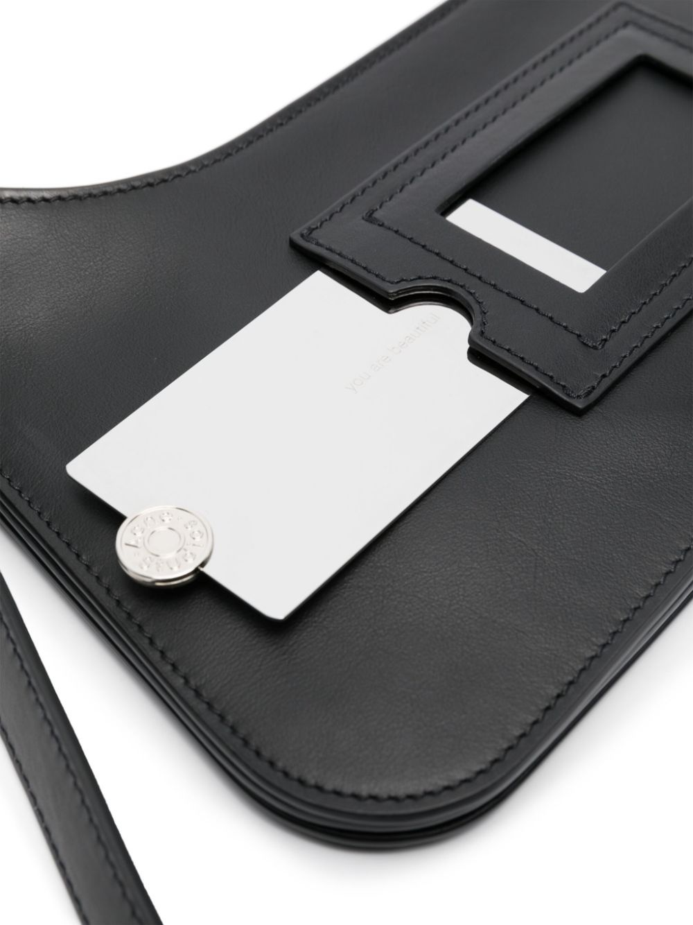 appliquÃ©-logo crossbody bag - 4