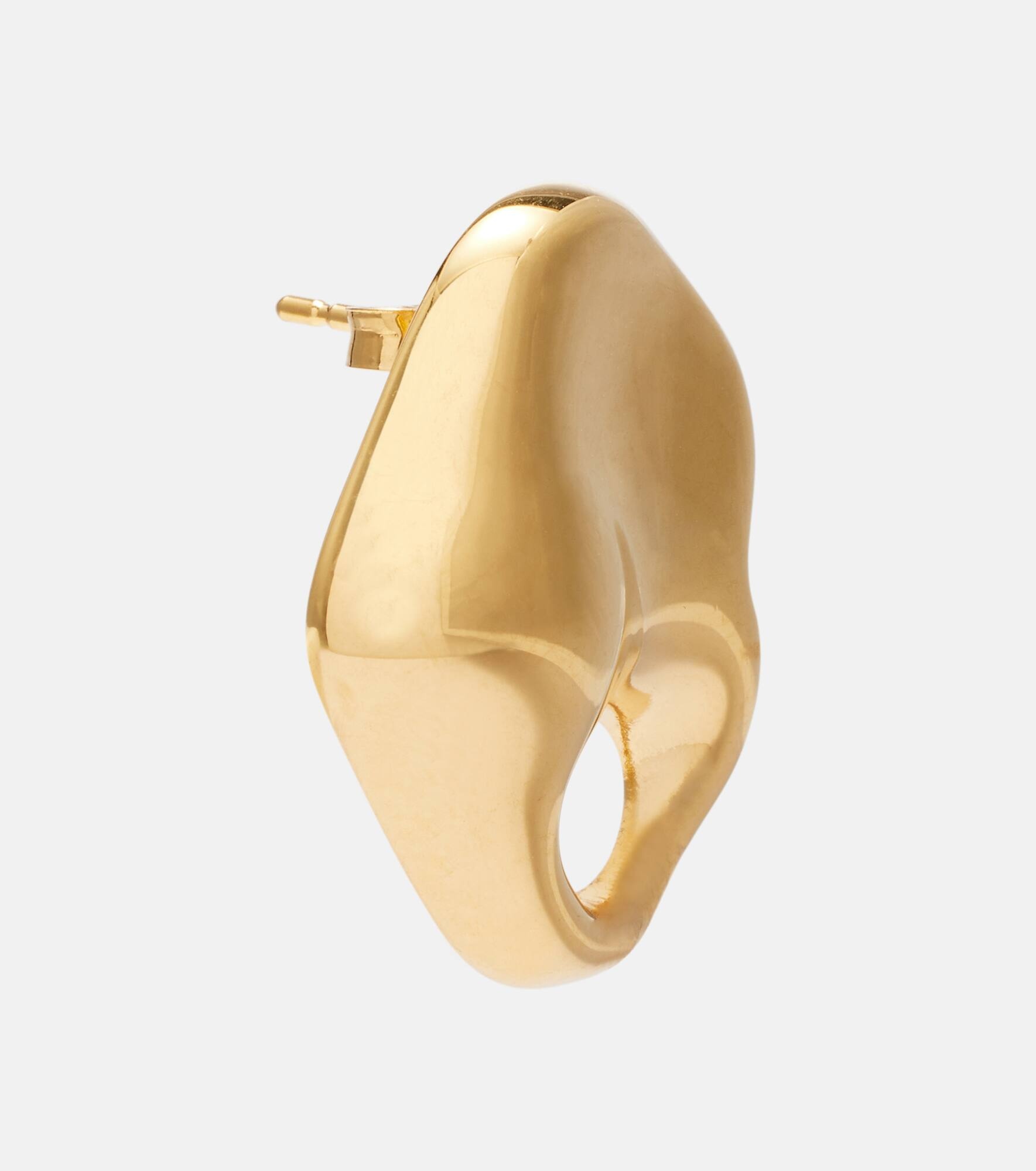 Logo cutout earrings - 2