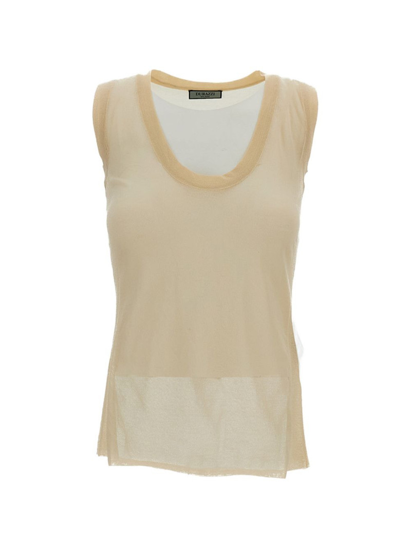 scoop-neck top 1