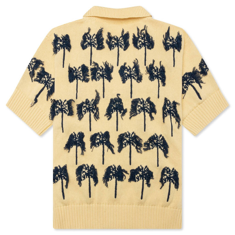 Jil Sander POLO SWEATER - OPEN YELLOW outlook