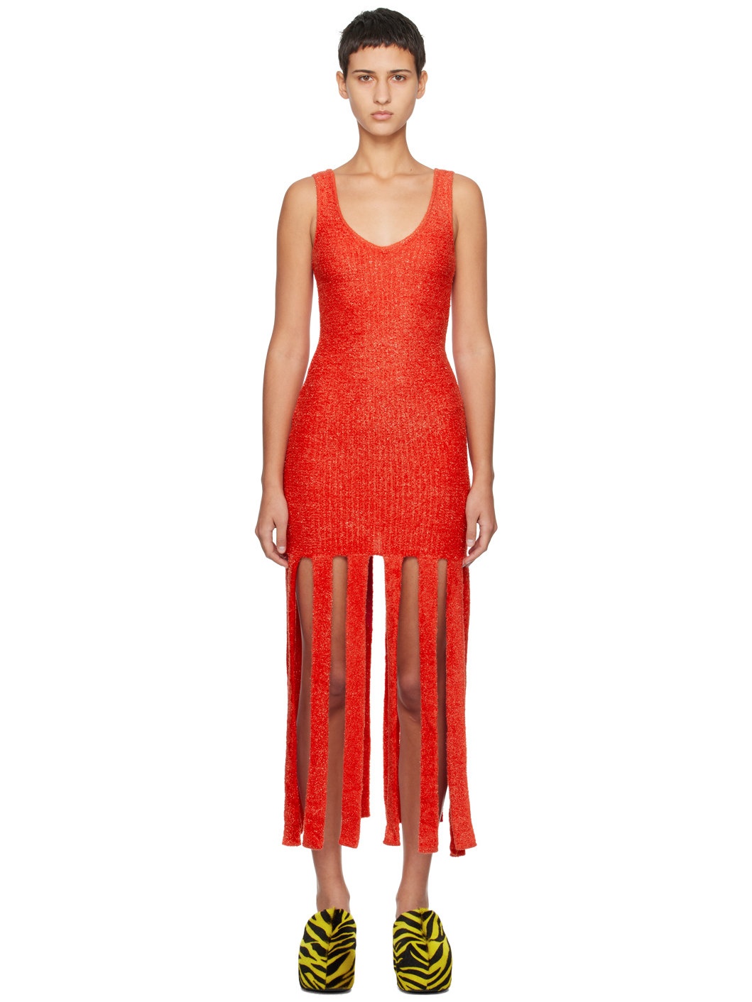 Red Tira Maxi Dress - 1