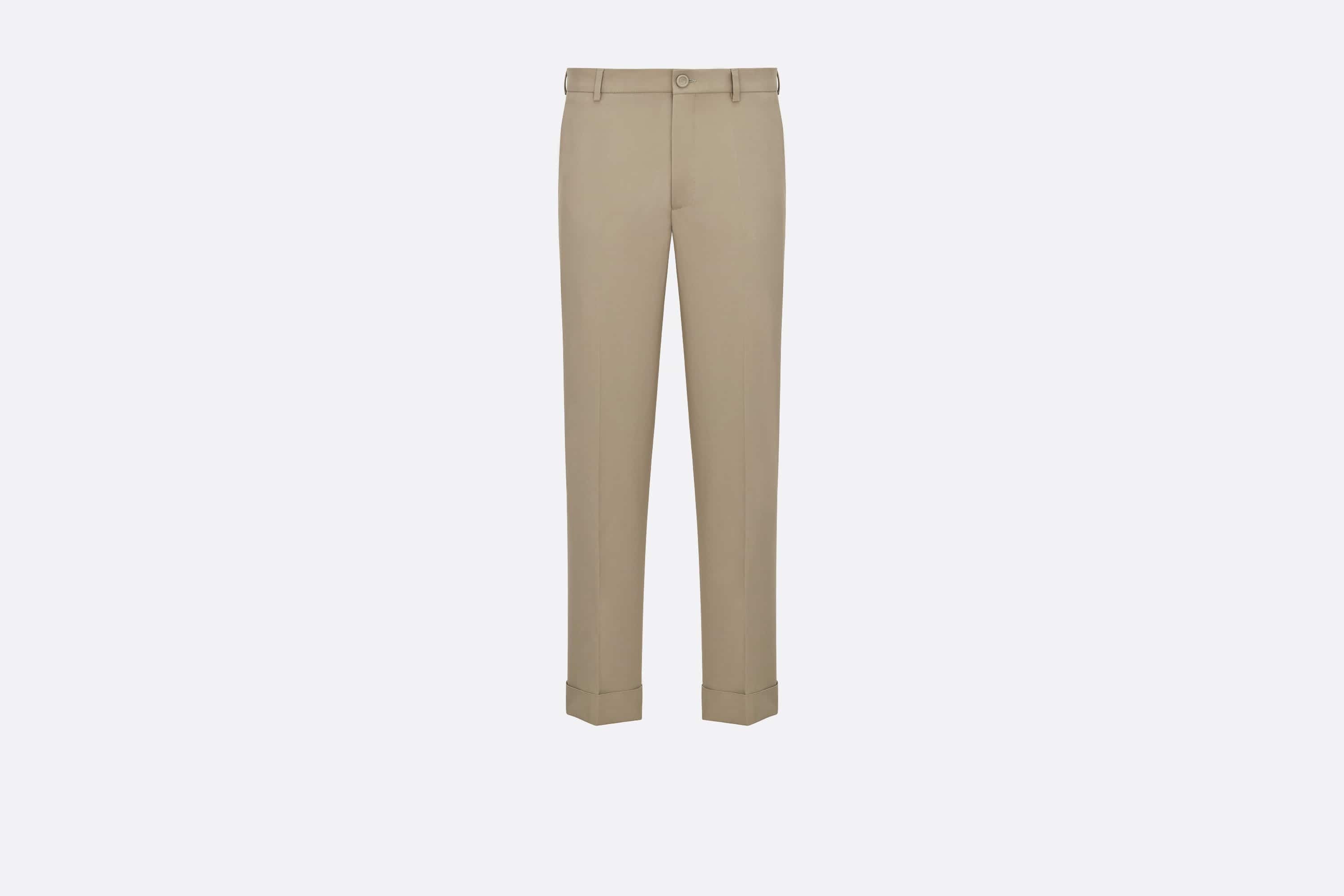 CD Diamond Cuffed Chinos - 1