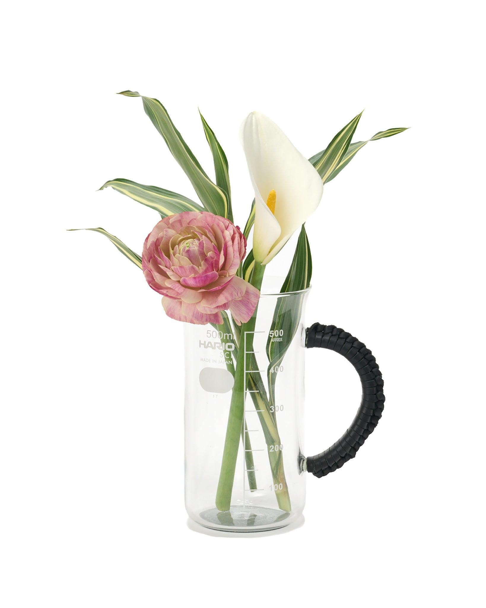 Handle Beaker/500Ml Vase Black - 2
