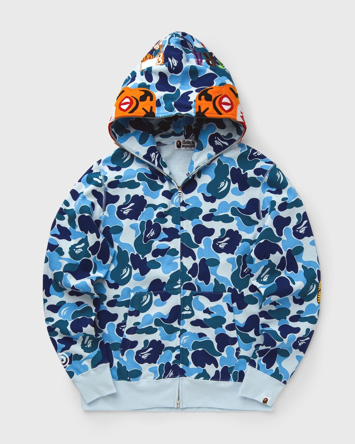 ABC CAMO TIGER FULL ZIP HOODIE - 1