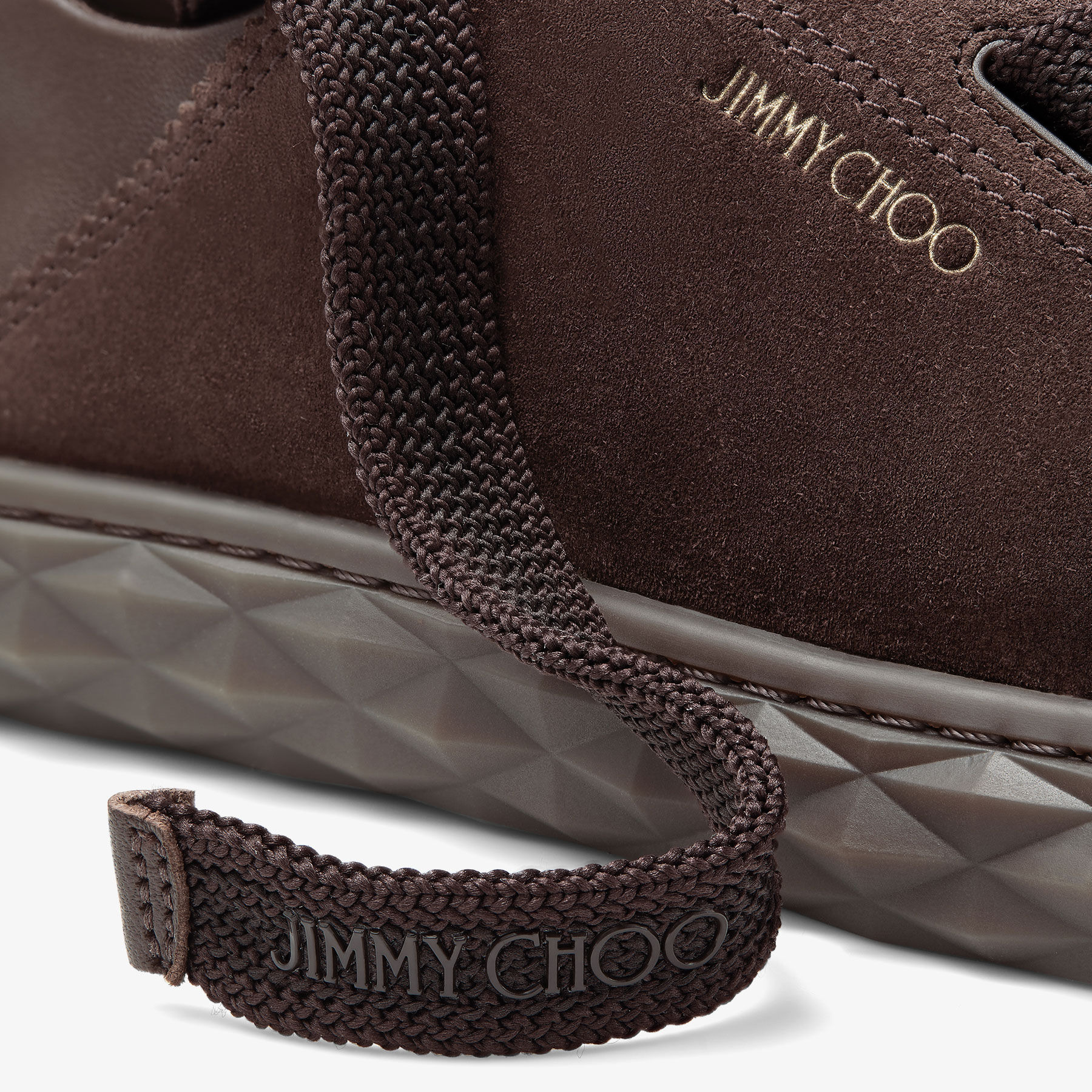 Diamond Light Flex F
Chocolate Suede and Leather Trainers - 3