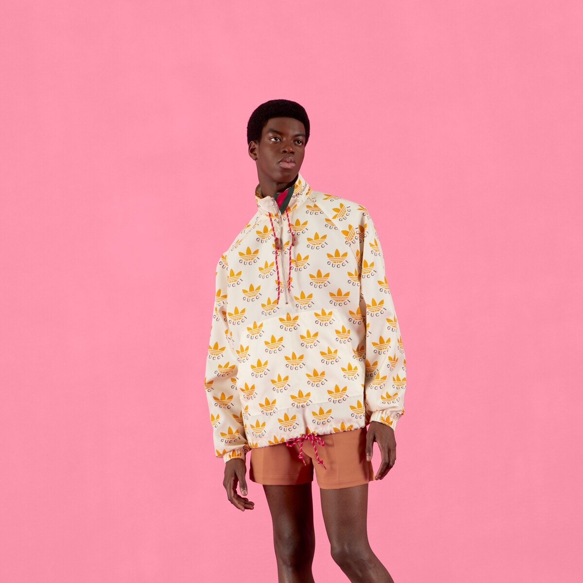 adidas x Gucci Trefoil print jacket - 7