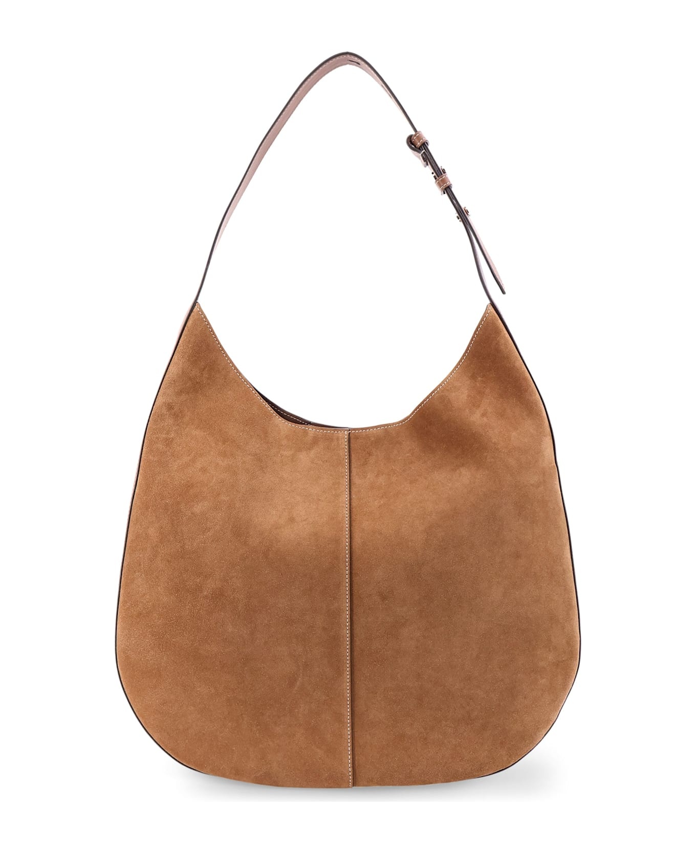 Brown Suede Di Bag Shoulder Bag - 2