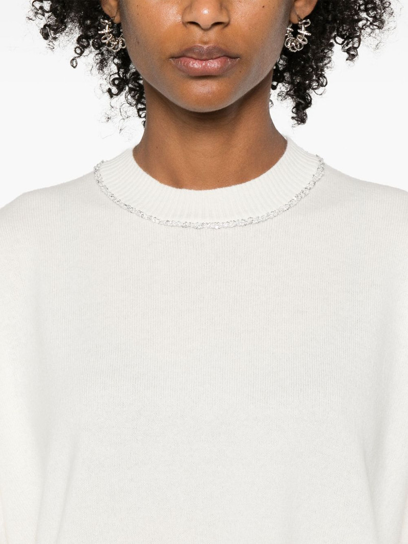 sequin-detailing jumper 5