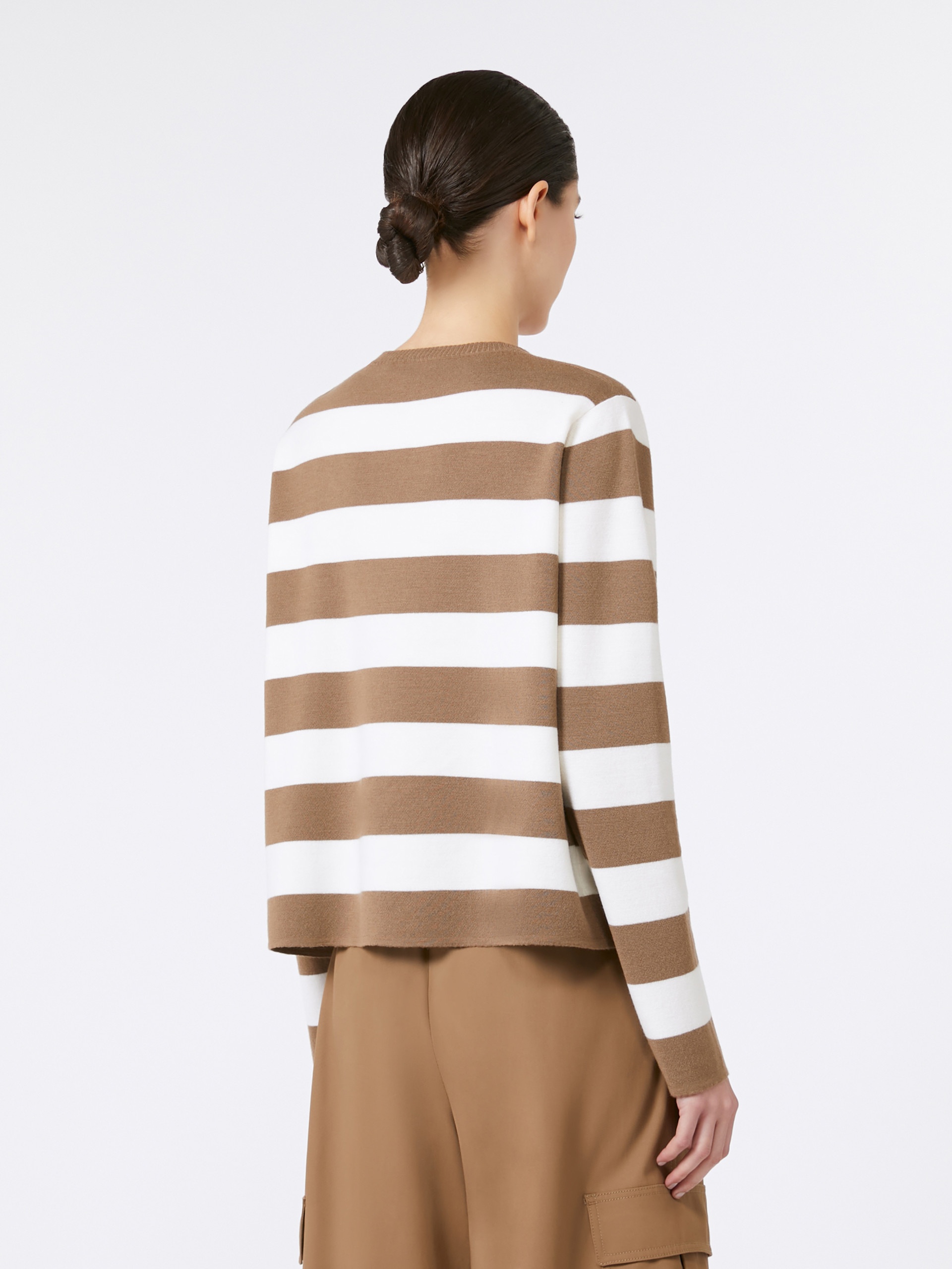 VITERBO Embroidered wool sweater - 4