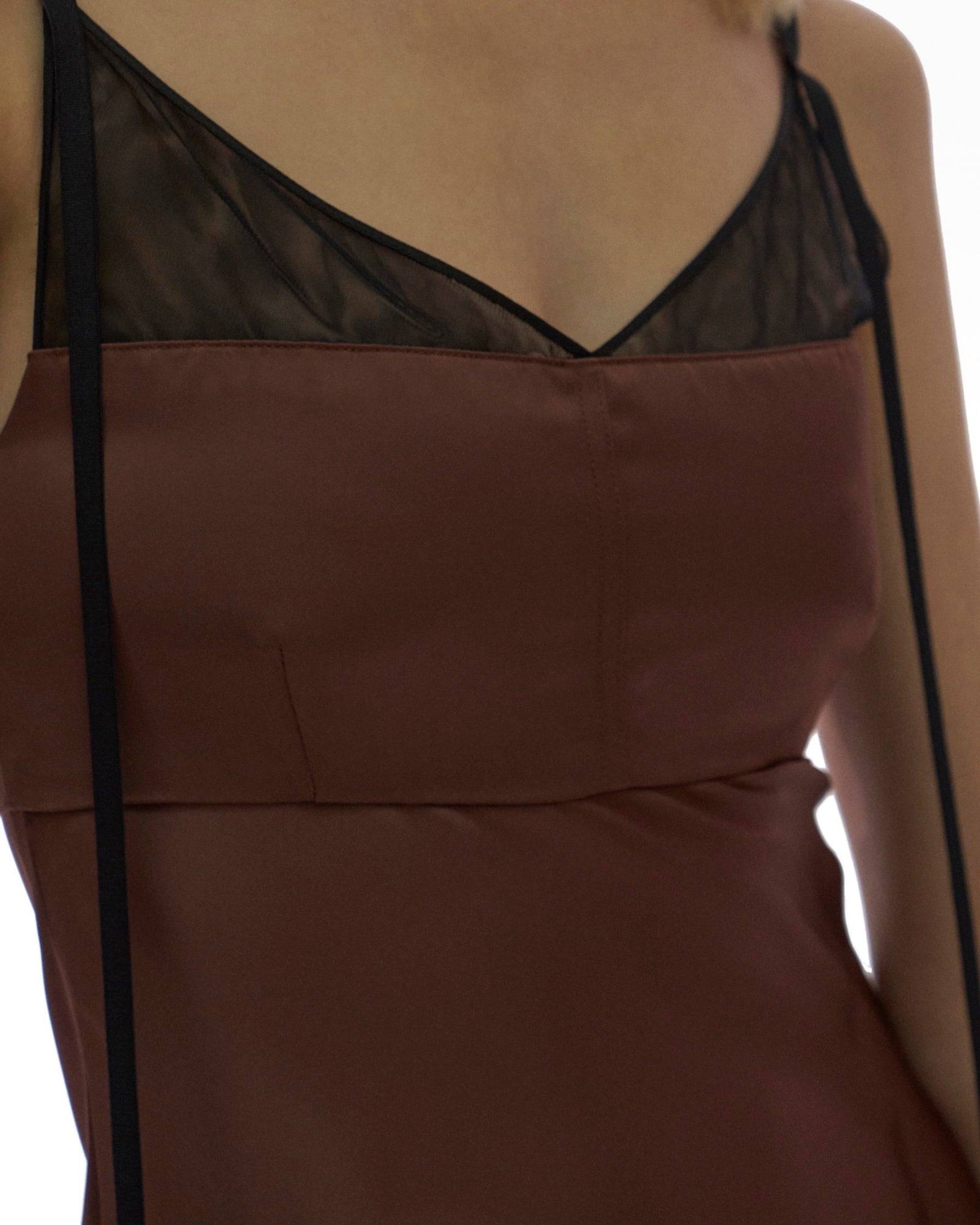 SATIN SLIP DRESS - 6