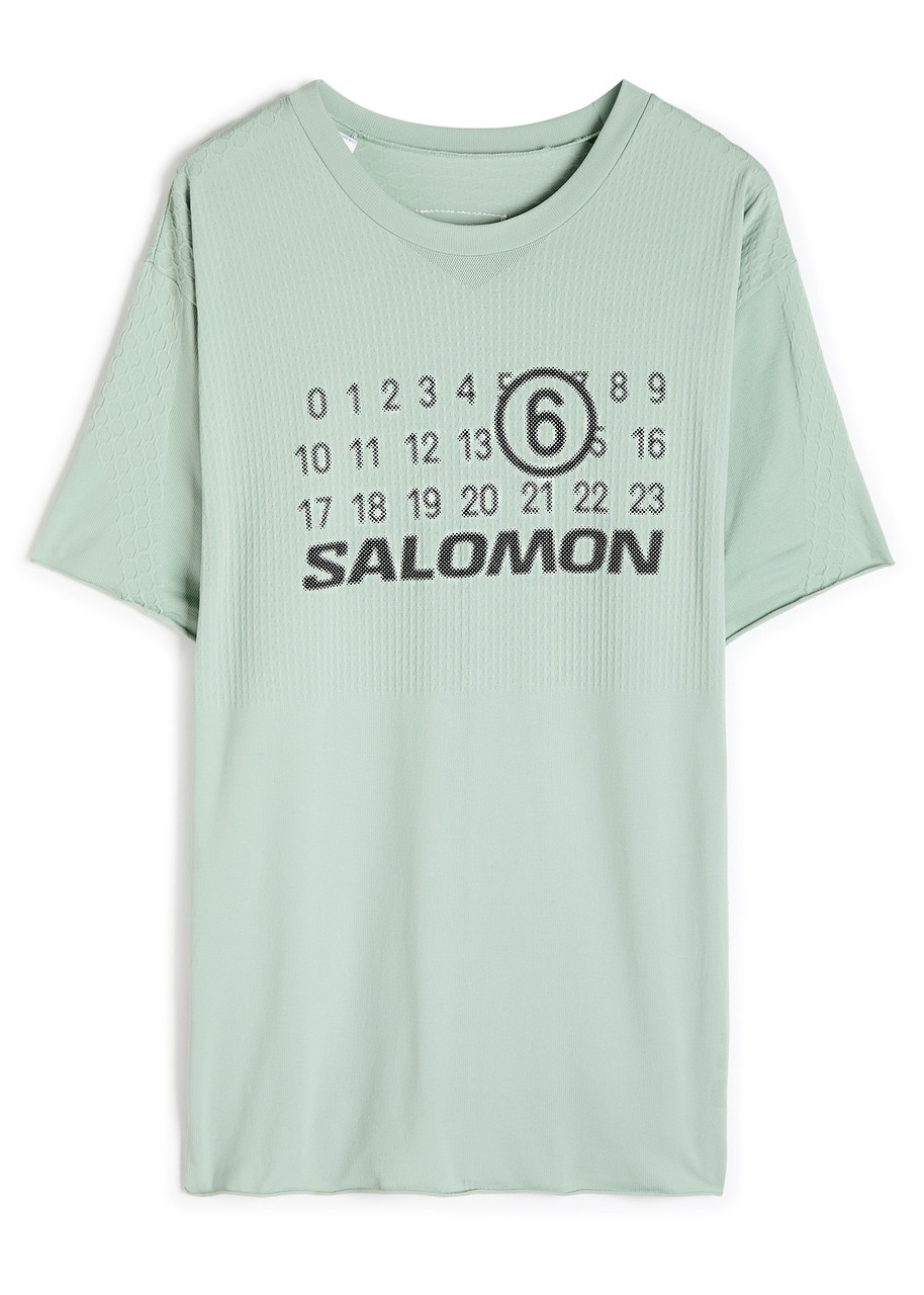 MM6 X Salomon Logo-printed Stretch-jersey T-shirt - 1