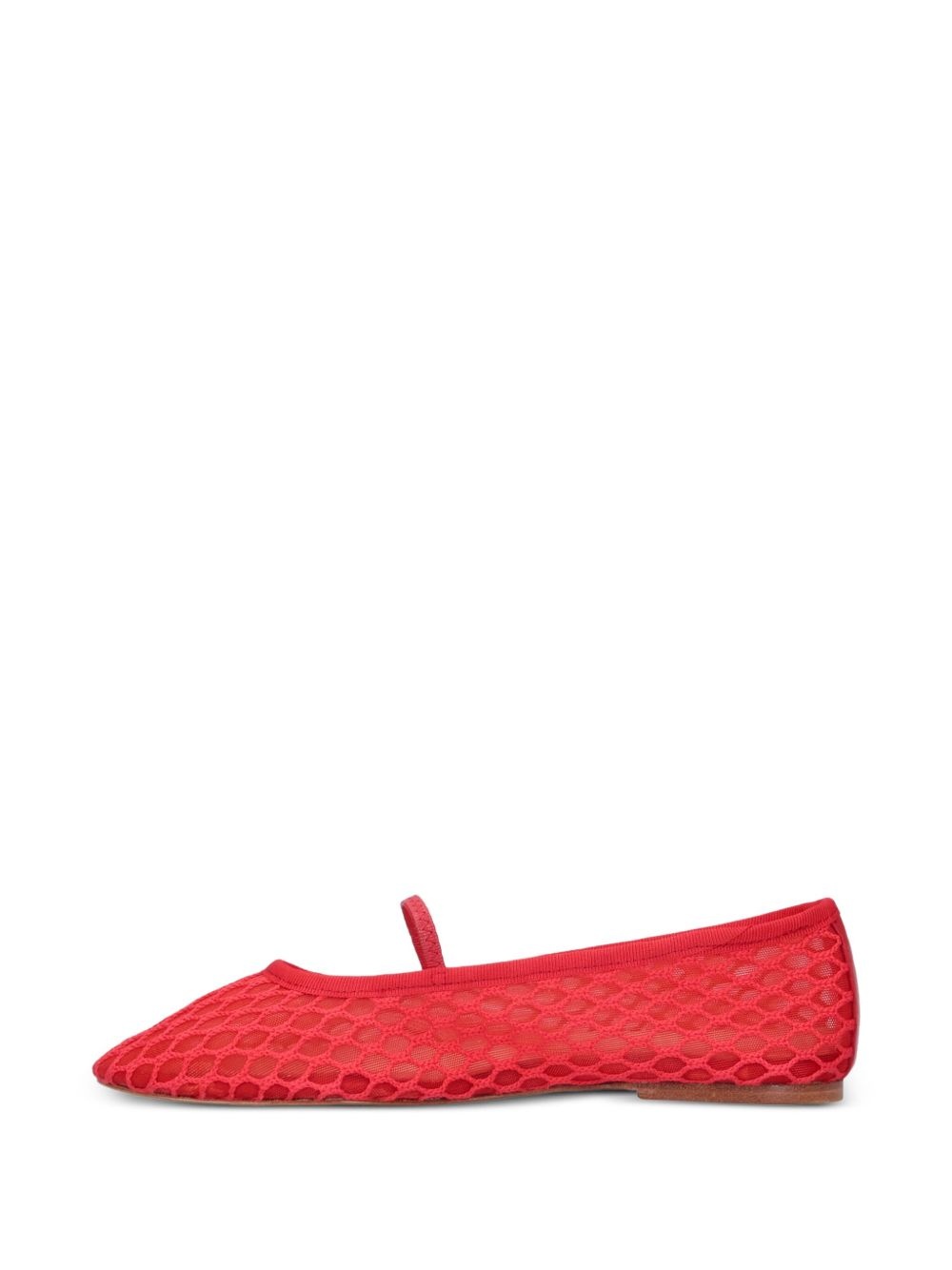 mesh ballerina flats - 5