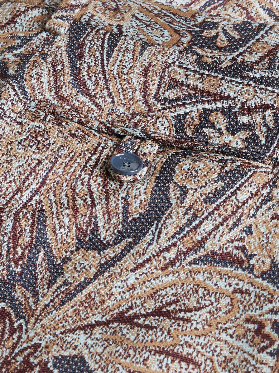 JERSEY JACQUARD TROUSERS - 6