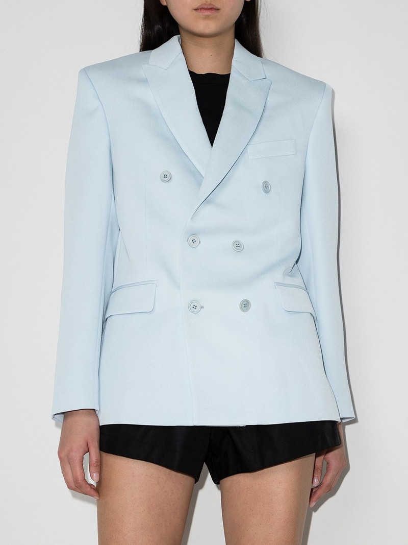 WARDROBE.NYC double-breasted wool blazer outlook